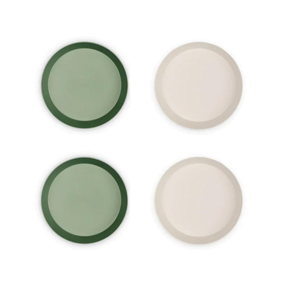  Citron ECO set of 4 Plates - Green / Cream、mySite、merchandisen