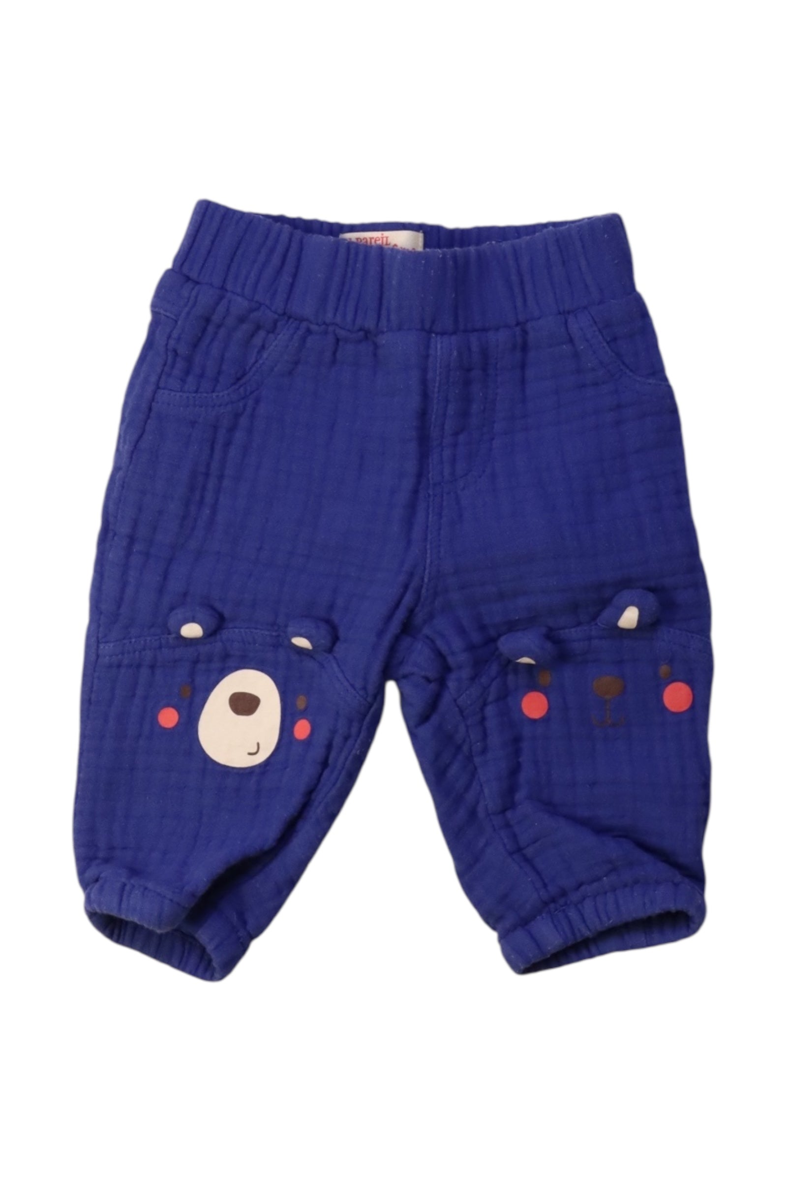 DPAM Bear Design Pants - 0-3M、mySite、g9winljtr