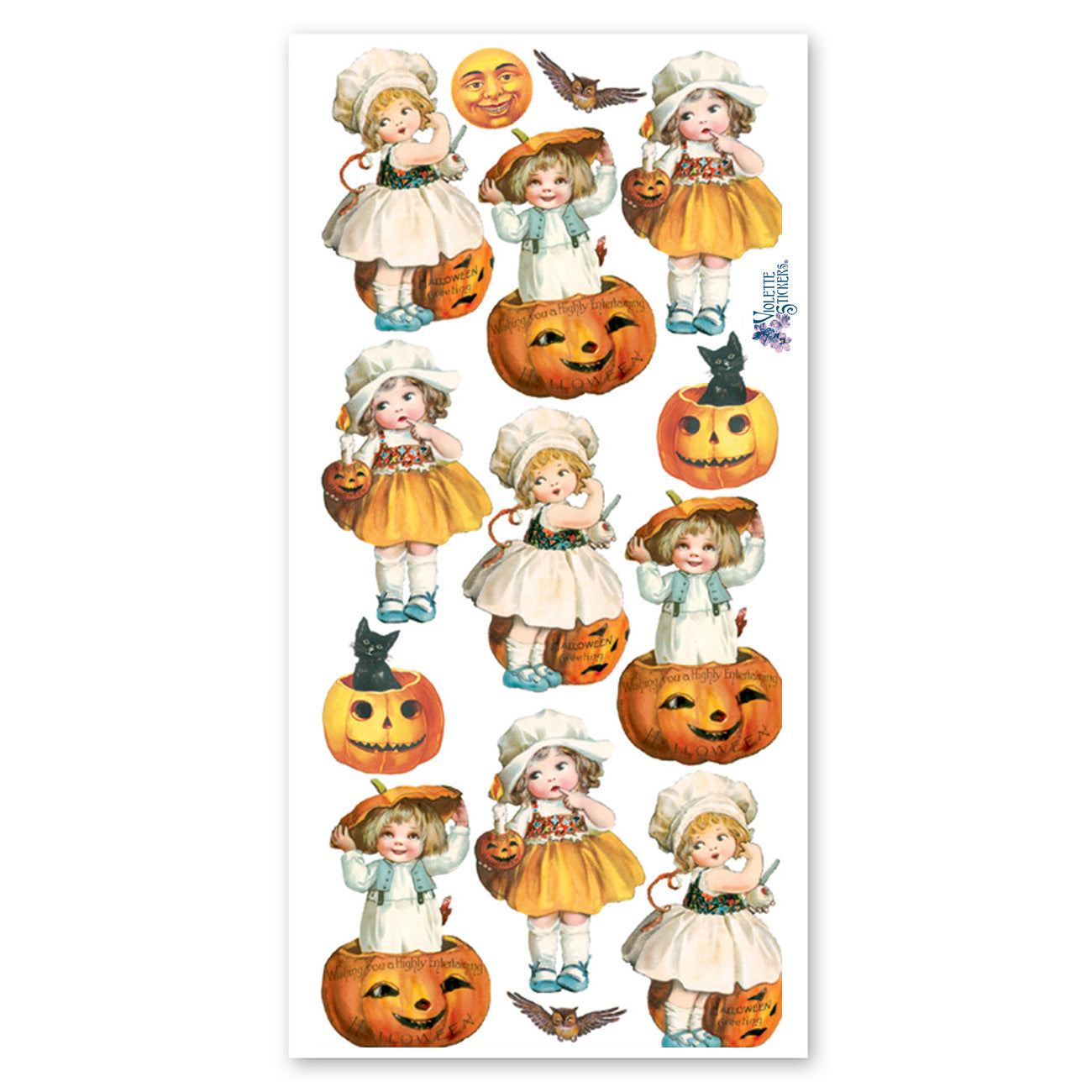  Children with Pumpkins Stickers、mySite、ghnorth
