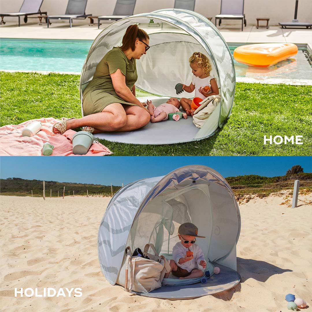  Babymoov Moov & Protect Anti UV Shelter - Green Lagoon、mySite、merchandisen