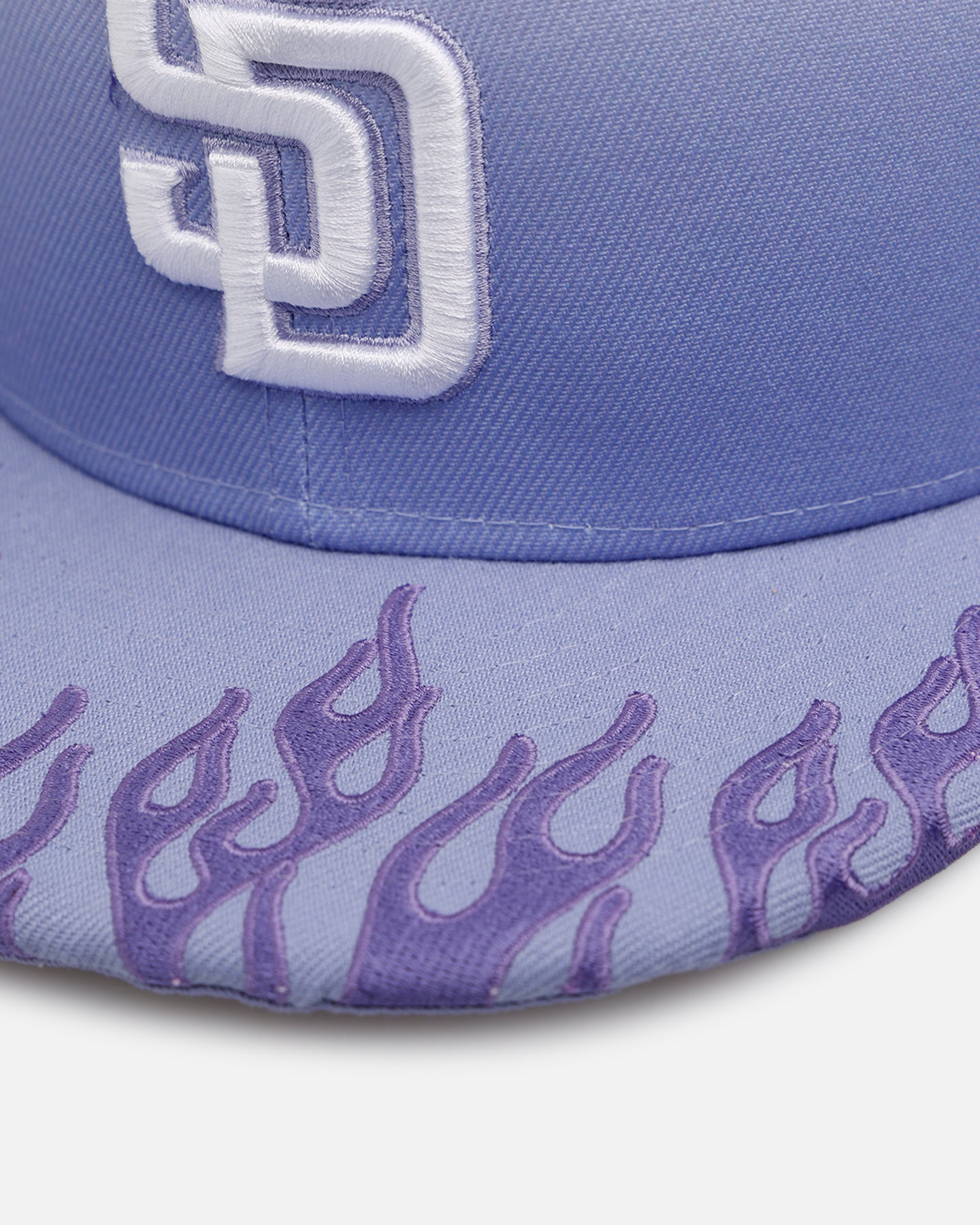 New Era San Diego Padres 'Sundye Flames' 59FIFTY Fitted Lavender、mySite、zt4zffjzw