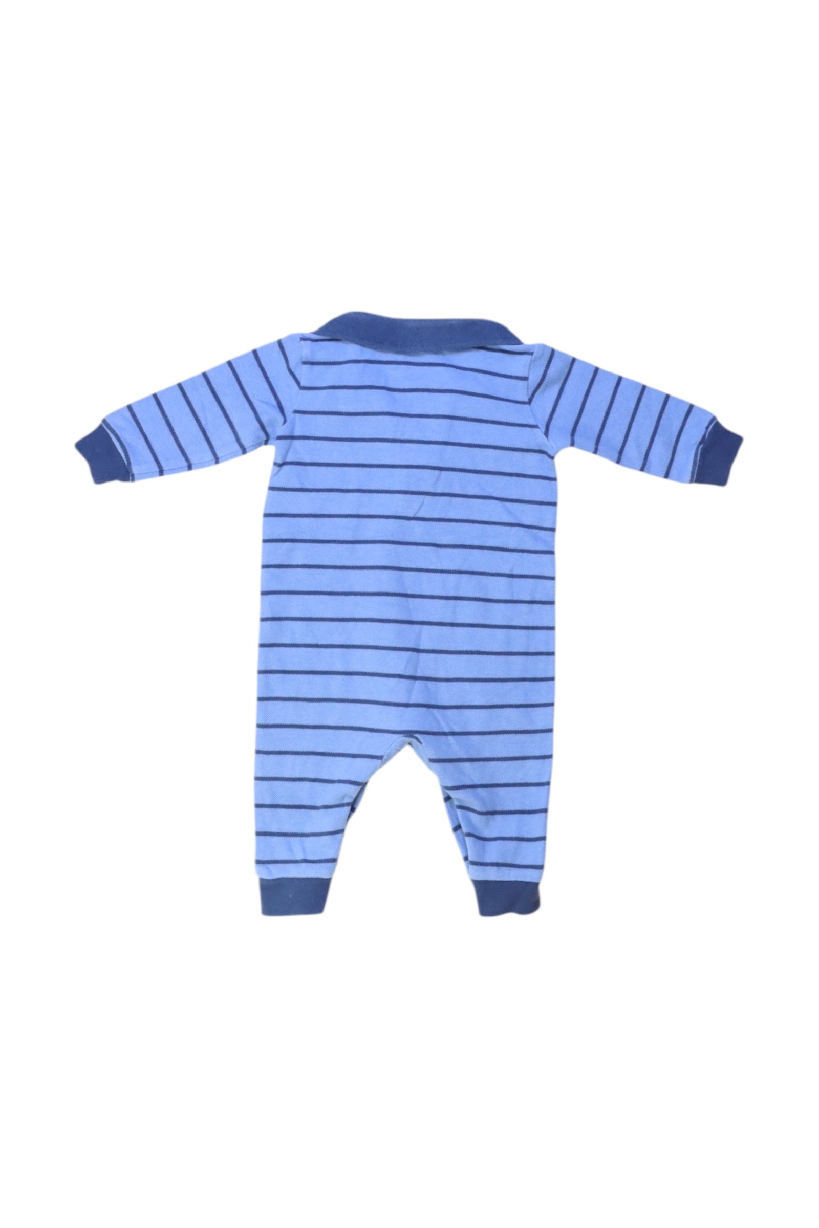 Ralph Lauren Striped Long Sleeve Romper 3-6M、mySite、g9winljtr