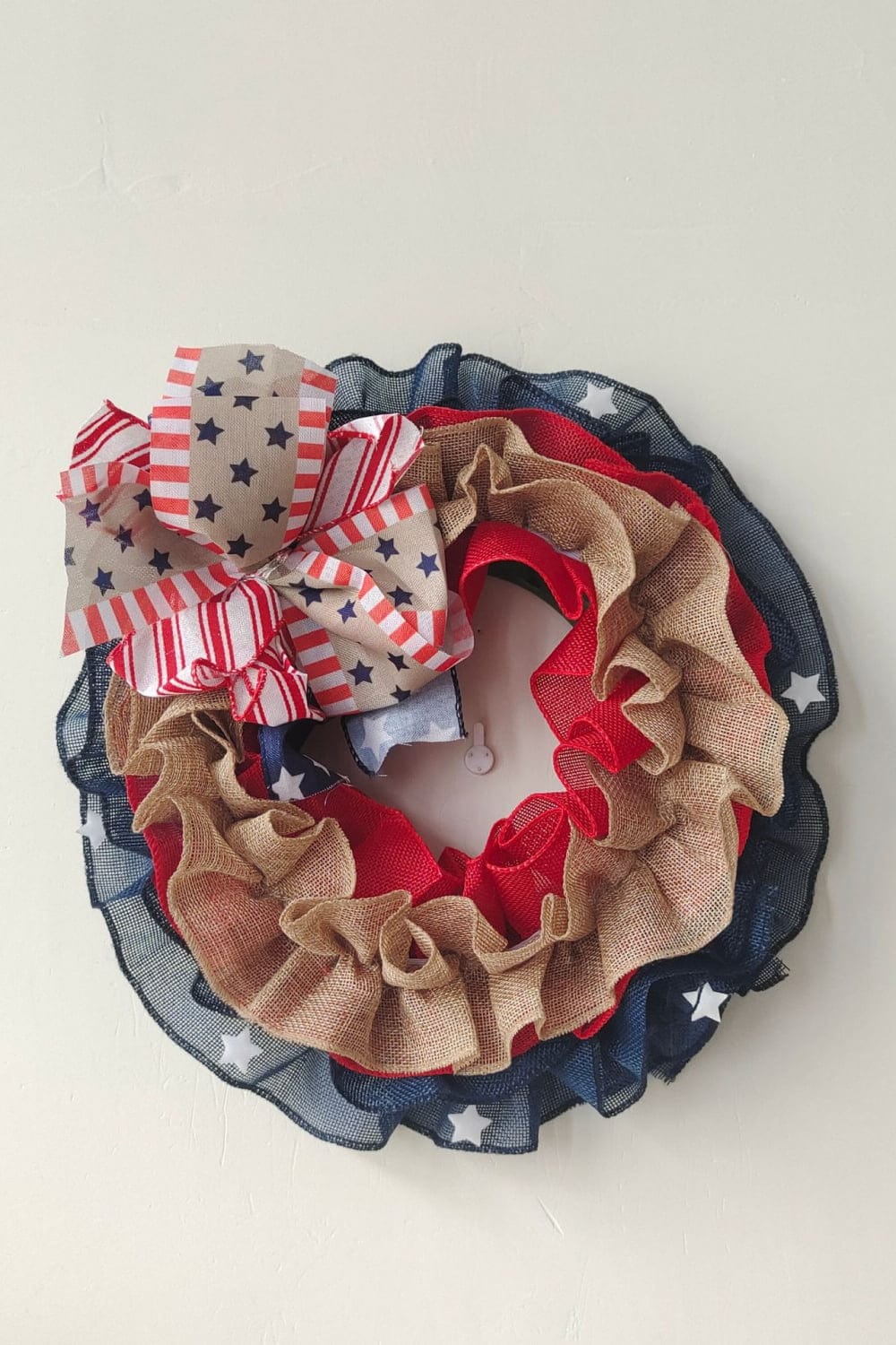 Independence Day Knit Small Wall Wreath、mySite、g9winljtr