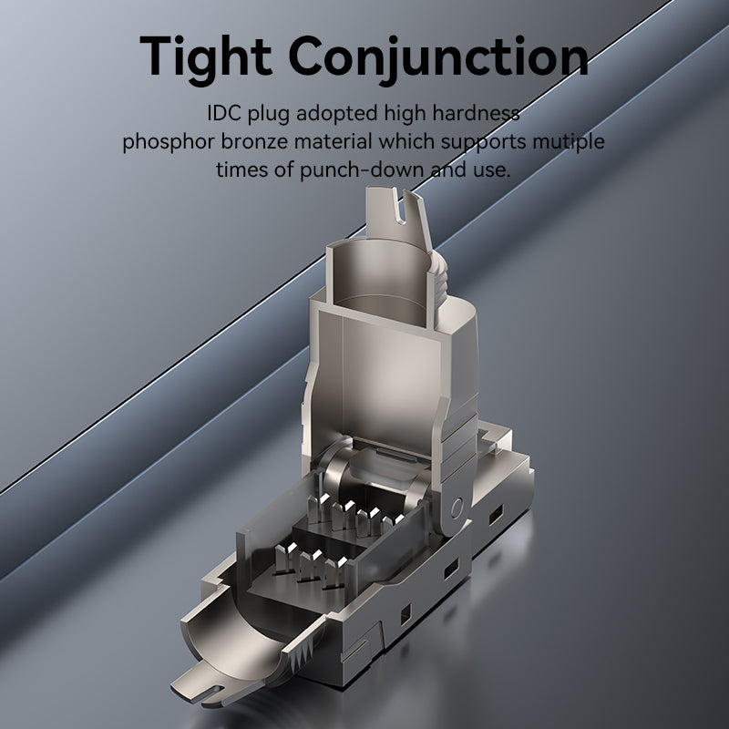 Vention Cat6A Shielded Toolless 8P8C RJ45 Modular Plug、mySite、fannypackpong