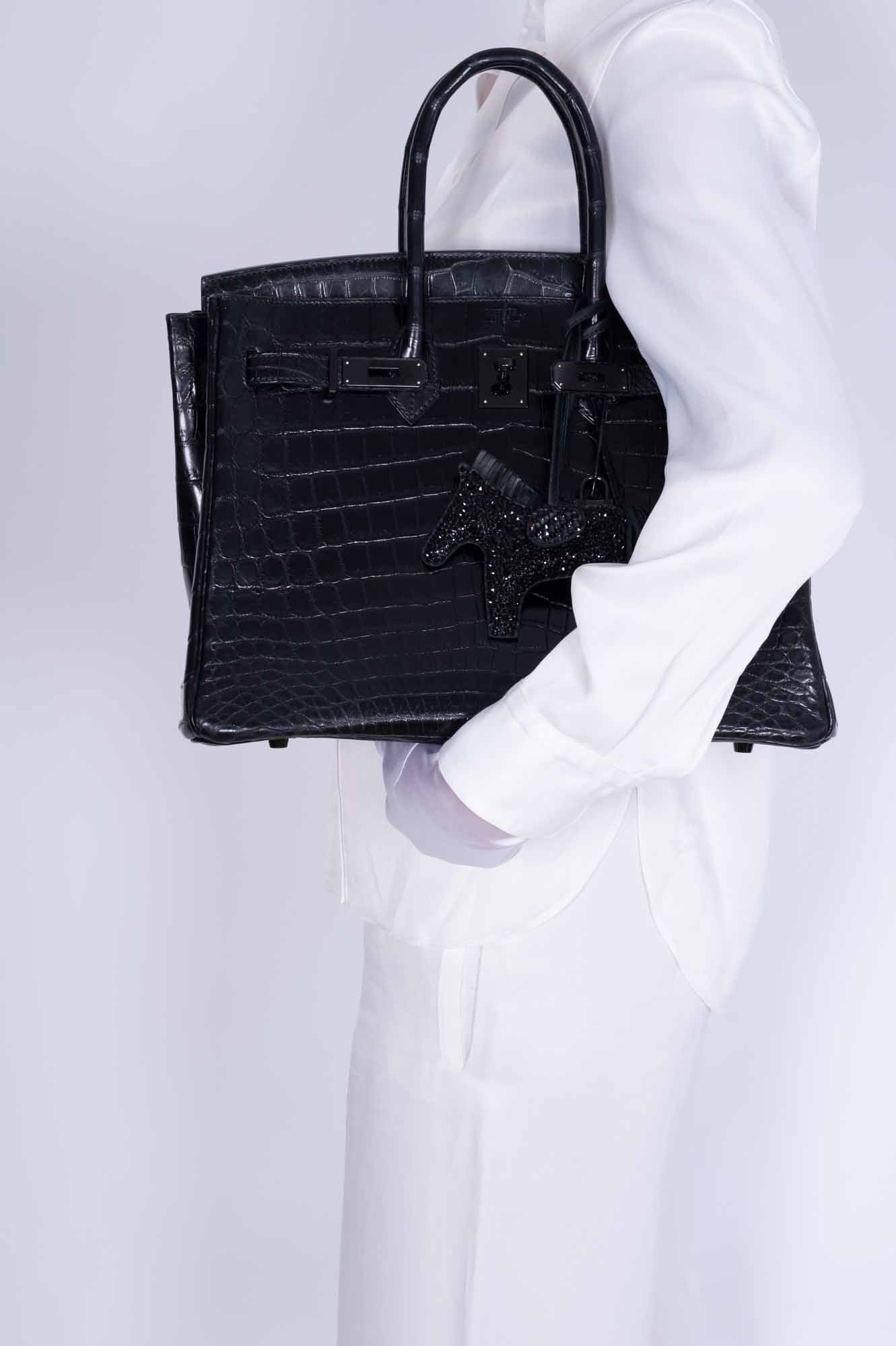 Hermès Birkin 35 SO BLACK Matte Niloticus Crocodile PVD Black Hardware、mySite、garminoutage.com