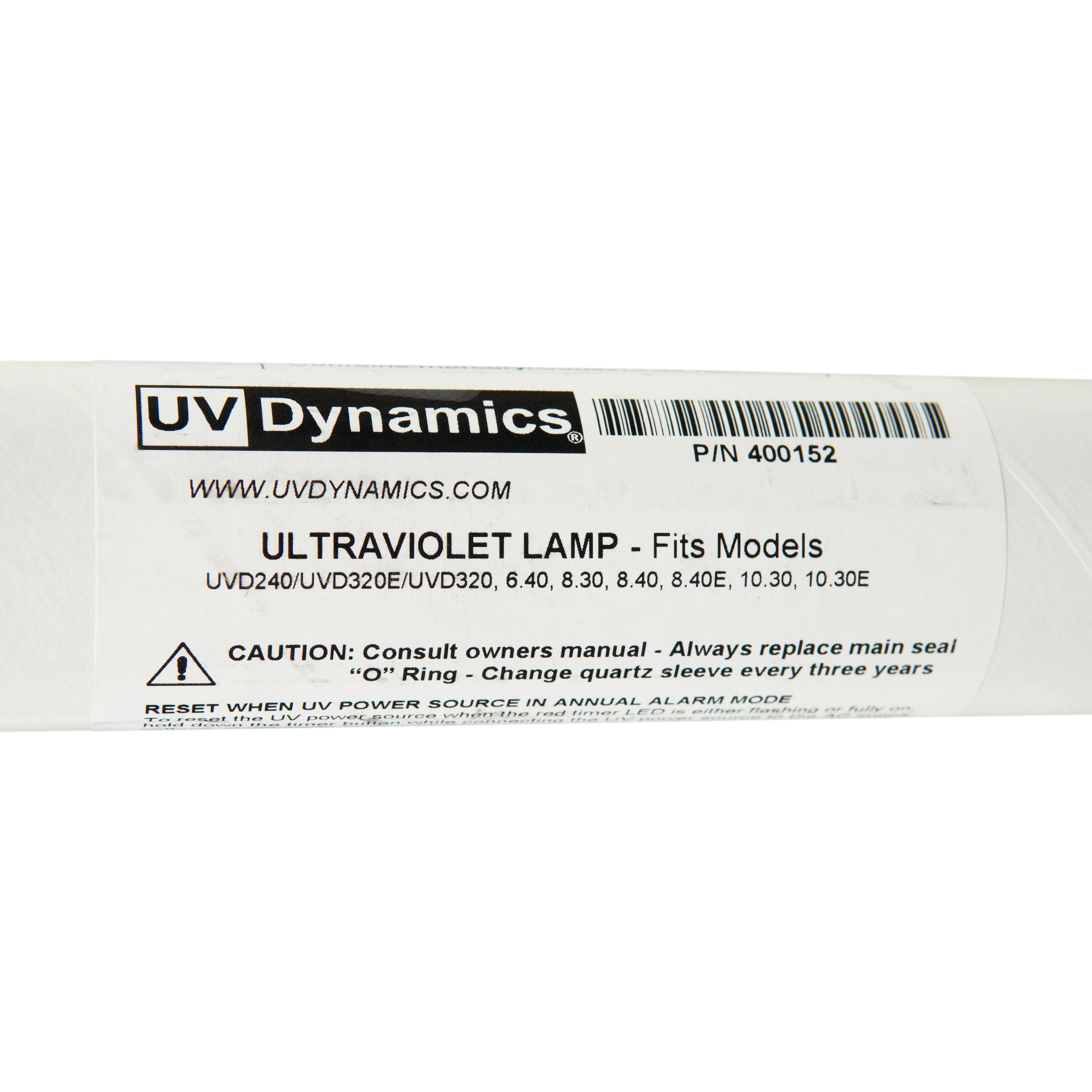 UV Dynamics 400152 Replacement UV Lamp、mySite、noshort