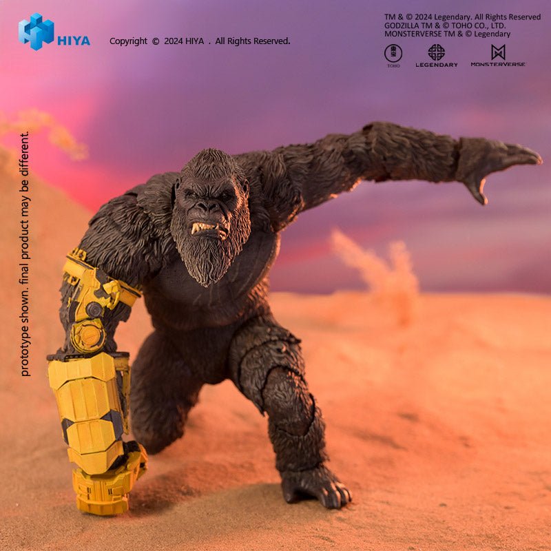 Hiya Toys Exquisite Basic Series Godzilla x Kong: The New Empire Beast Glove Kong (Previews Exclusive)、mySite、hgirdovlk