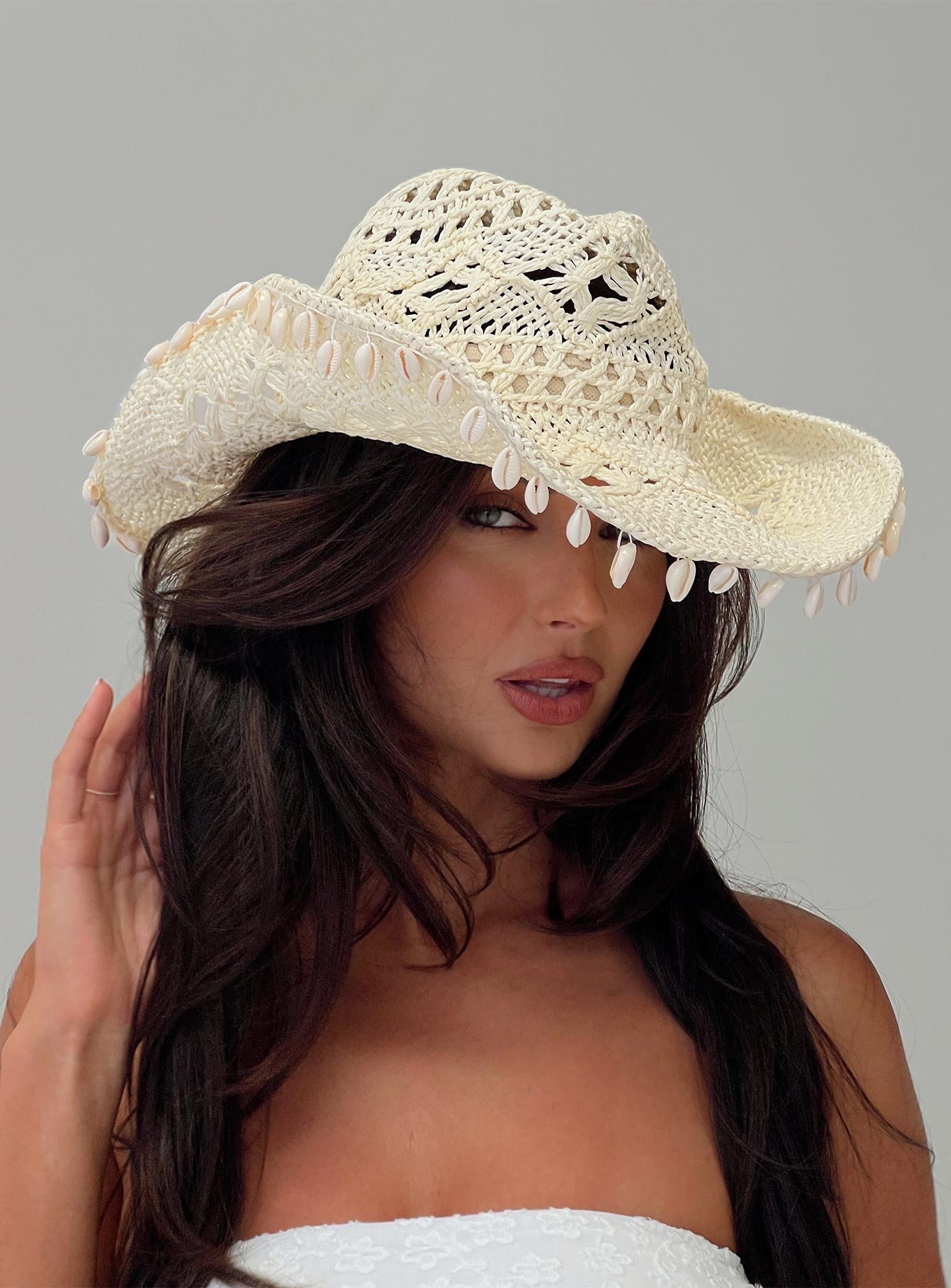 Shantelle Cowboy Hat White、mySite、solidvoid