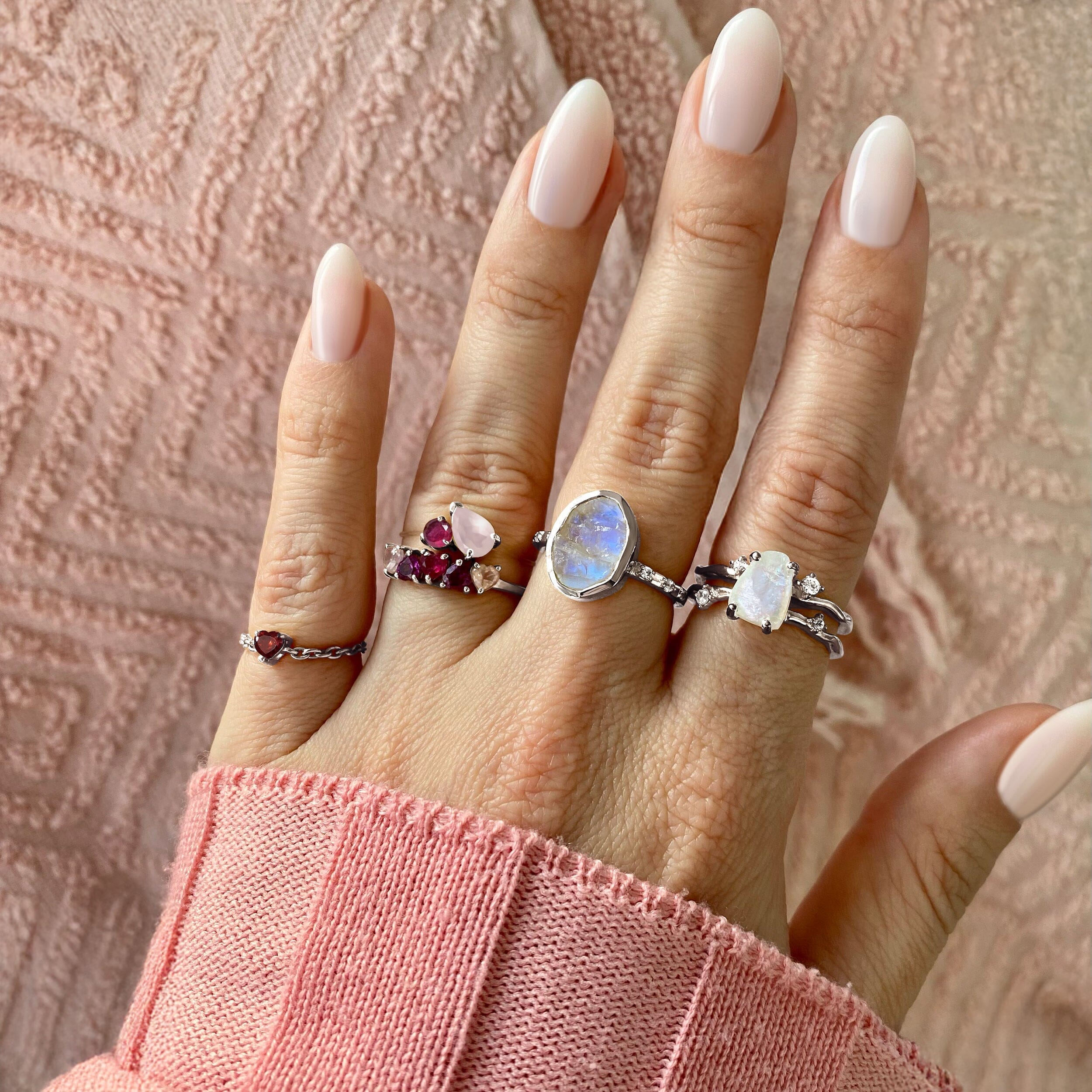 Raw Crystal Ring - Hypnotic、mySite、hinf8tx79