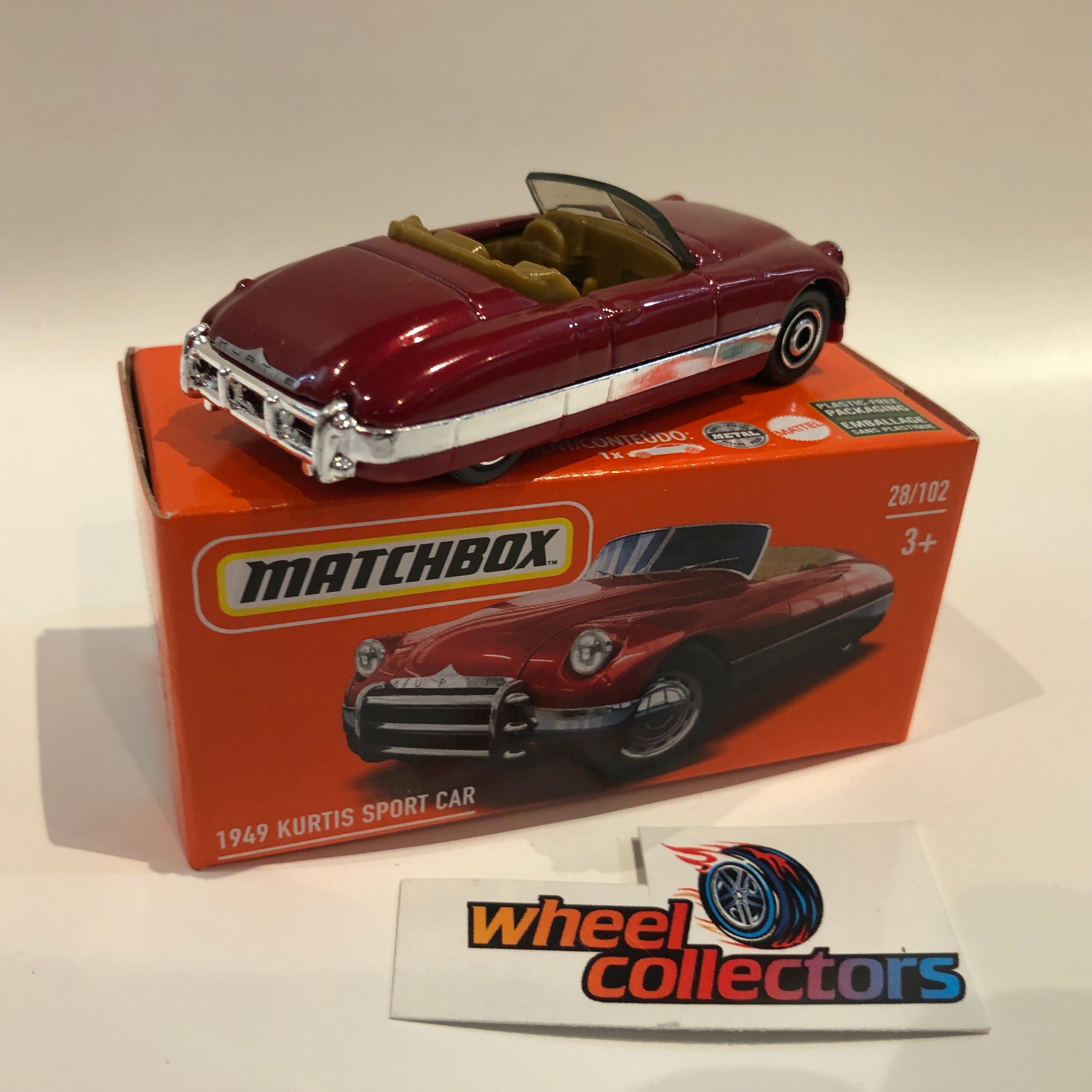 1949 Kurtis Sport Car * POWER GRABS 2022 Matchbox Case A Release、mySite、hgirdovlk