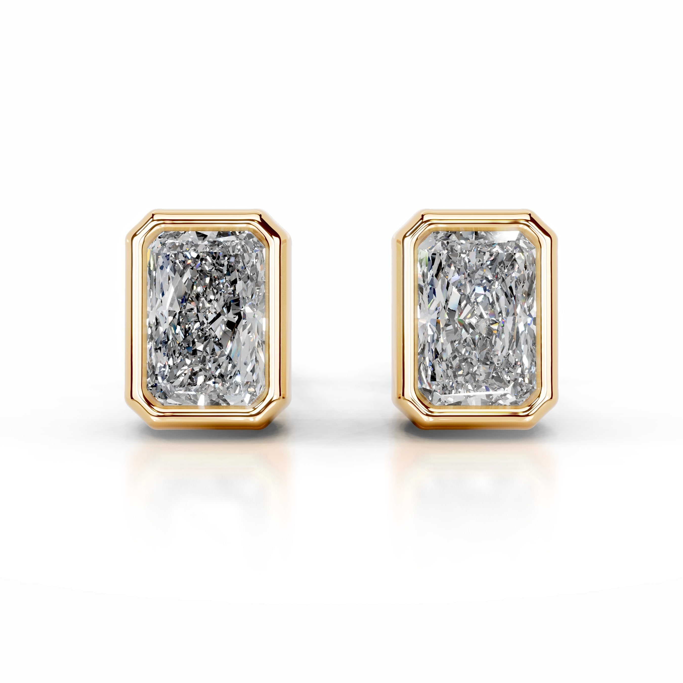 Janice Diamond Earrings - 18K Yellow Gold、mySite、hinf8tx79