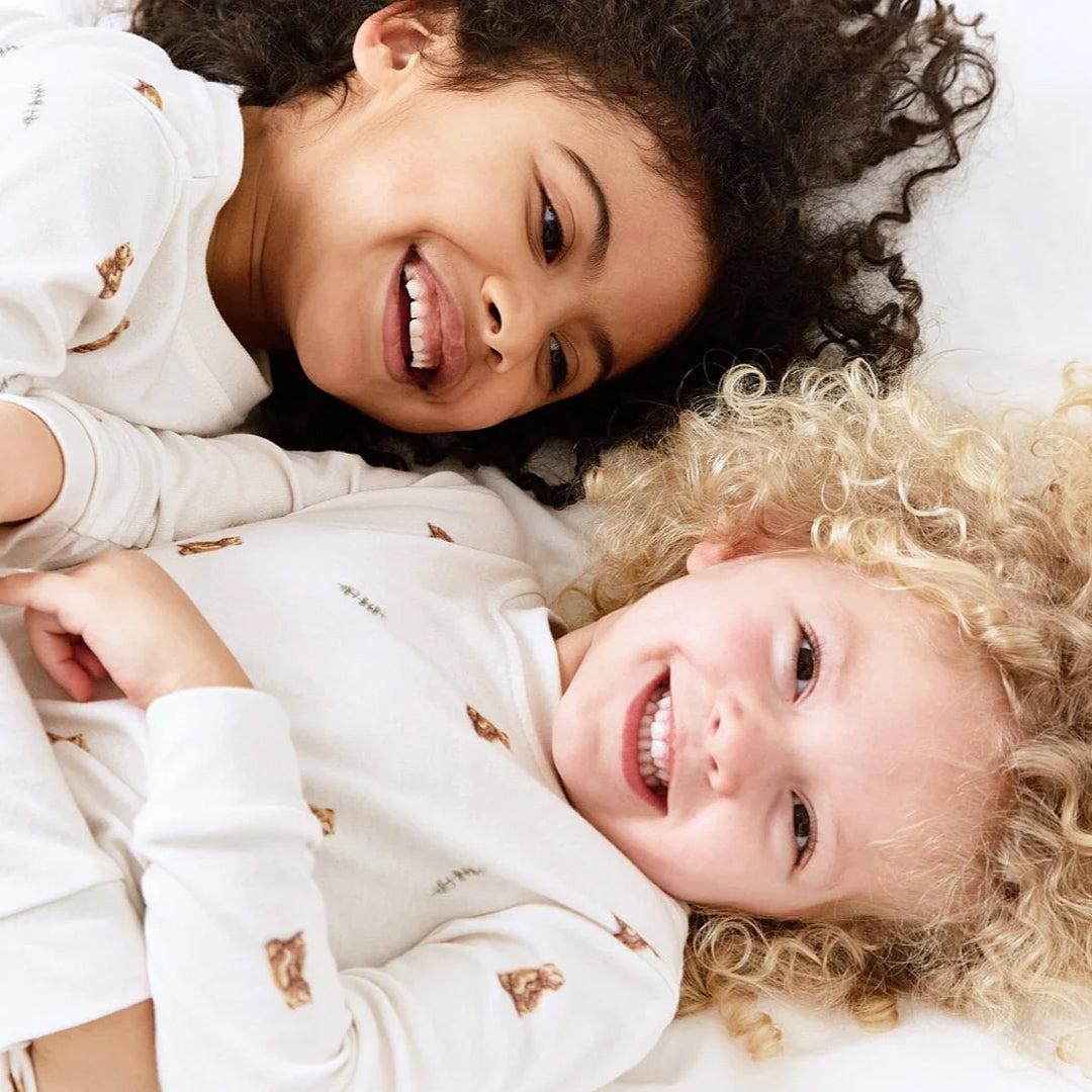  Rosa & Blue Pyjamas - Brown Bear、mySite、merchandisen