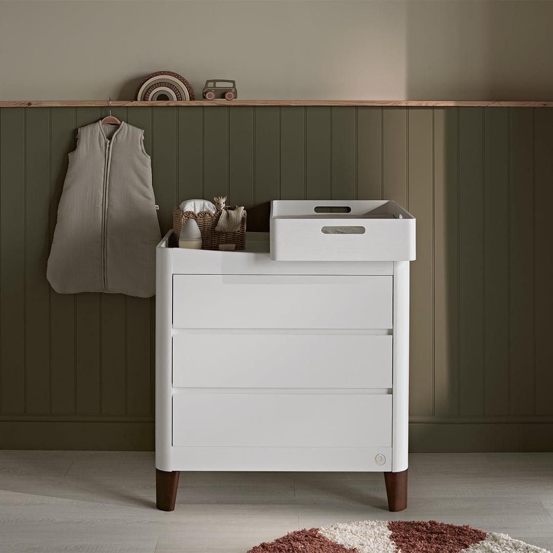  Gaia Baby Serena Dresser - White、mySite、merchandisen