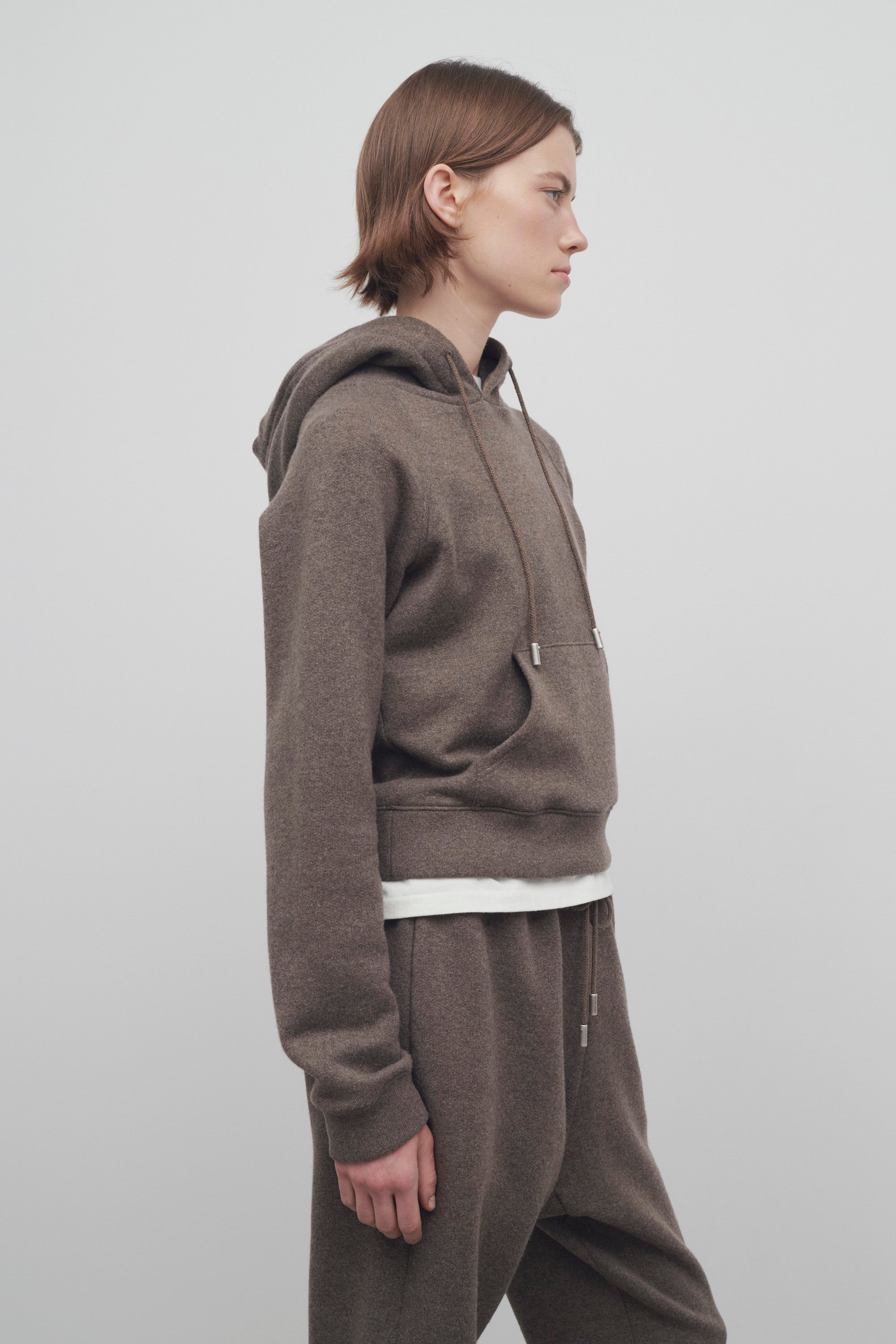 Timmi Sweatshirt in Cashmere and Cotton、mySite、aoinhome