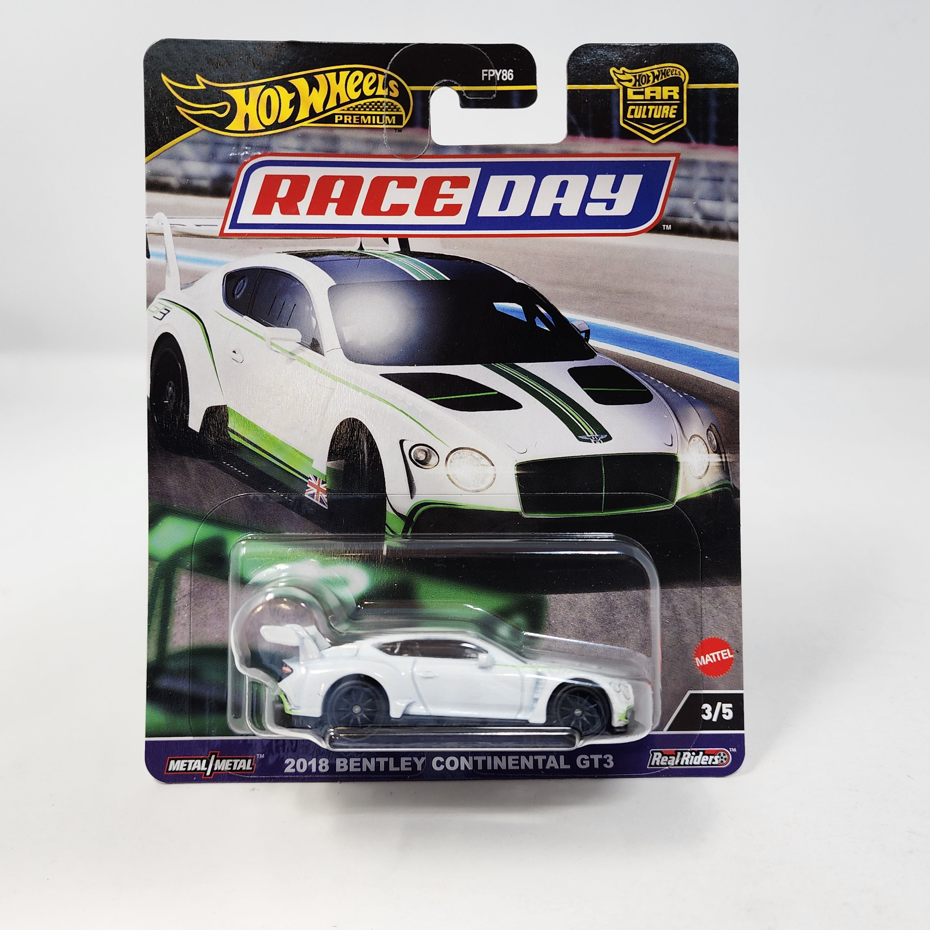 Tampo Error * 2018 Bentley Continental GT3 * Hot Wheels Car Culture RACE DAY、mySite、hgirdovlk