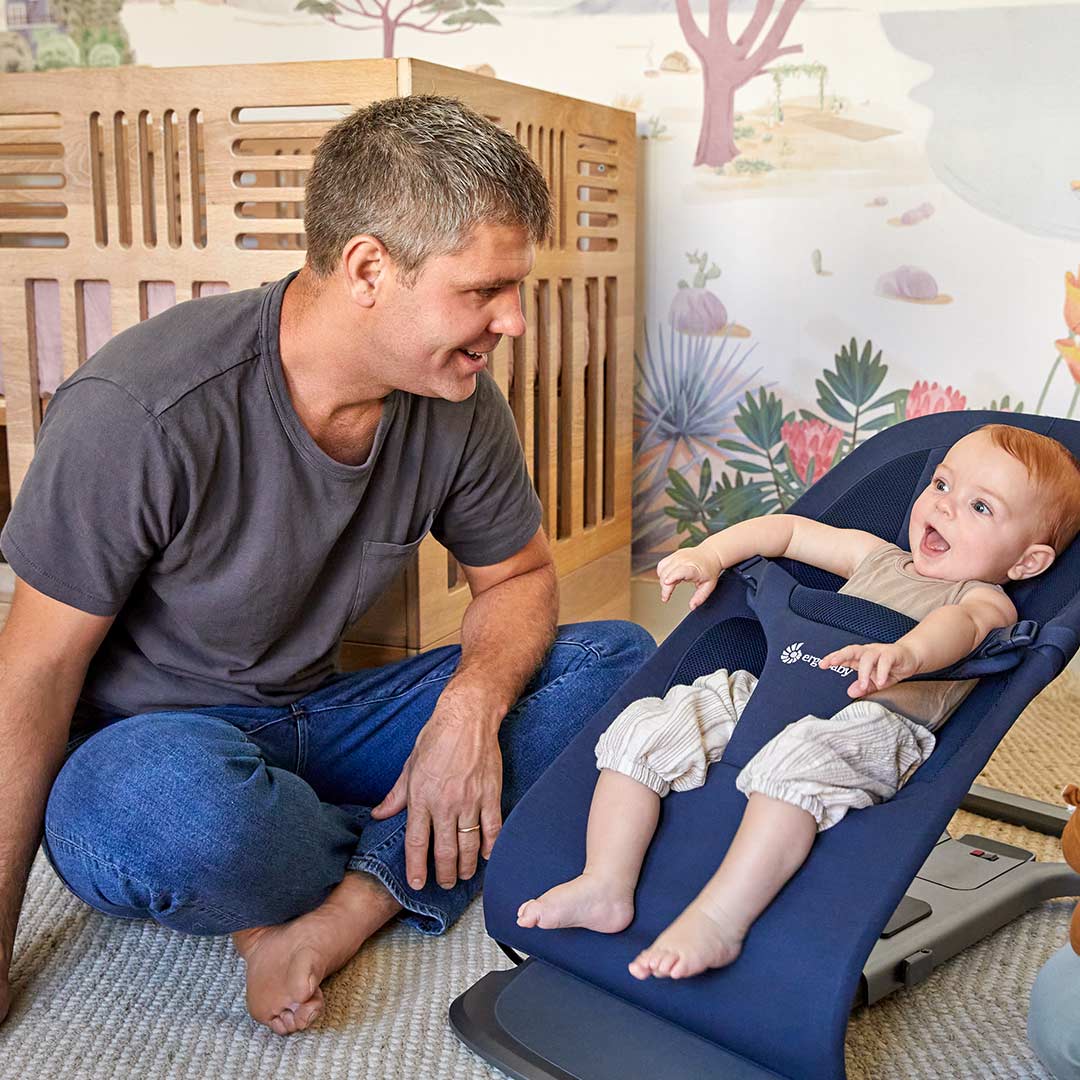  Ergobaby Evolve Baby Bouncer - Midnight Blue、mySite、merchandisen
