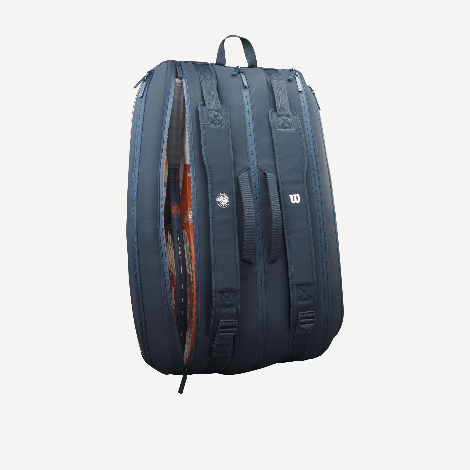 Wilson Roland-Garros Session De Soir茅e Super Tour 15 Racket Tennis Bag、mySite、neckold