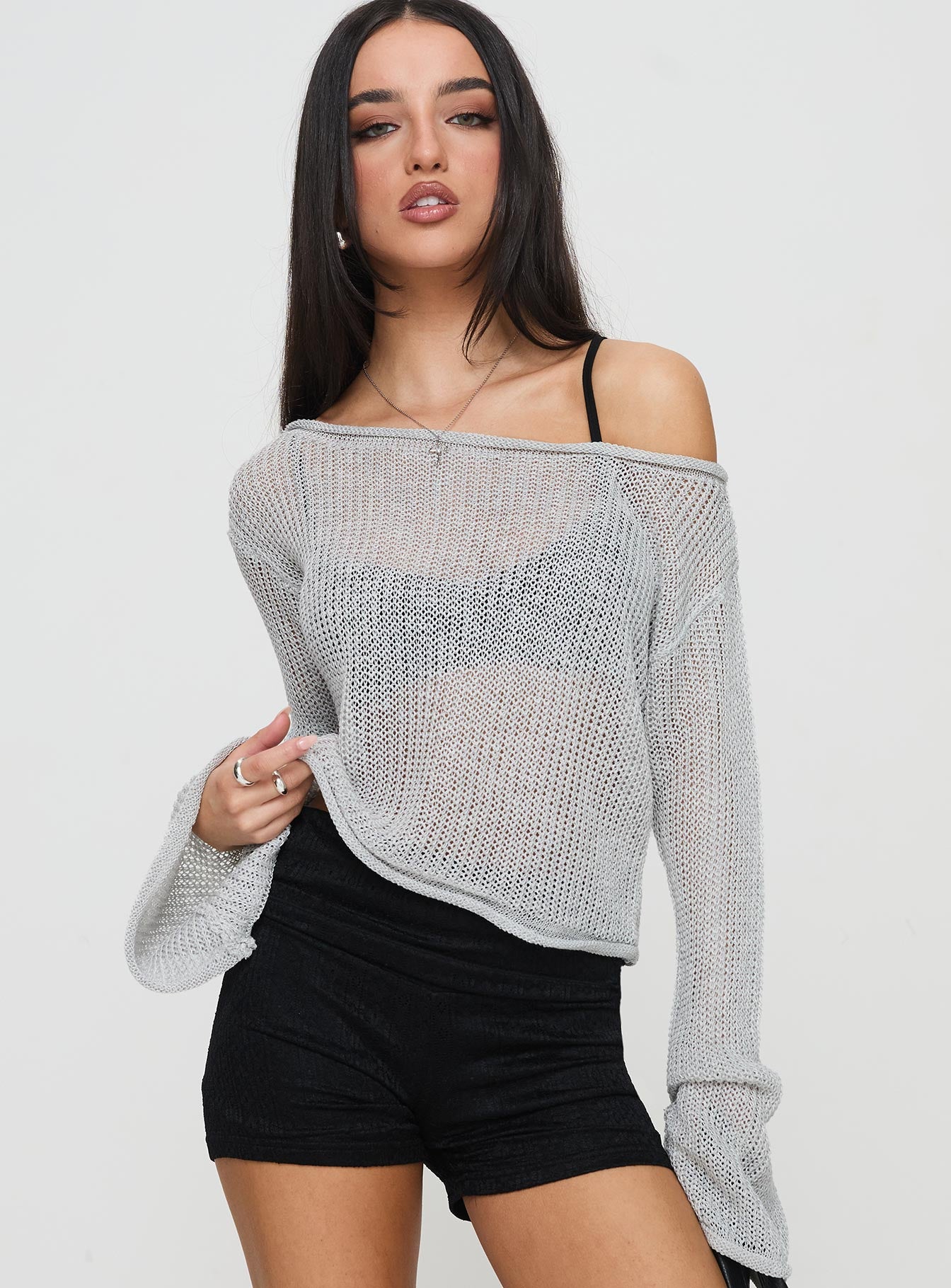 Cafe Pari Sweater Grey、mySite、solidvoid