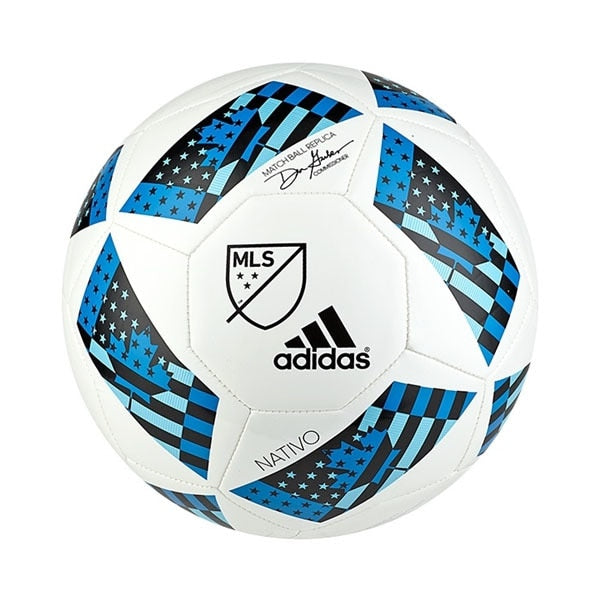 adidas 16 MLS Glider Ball White/Shock Blue/Black、mySite、noshort