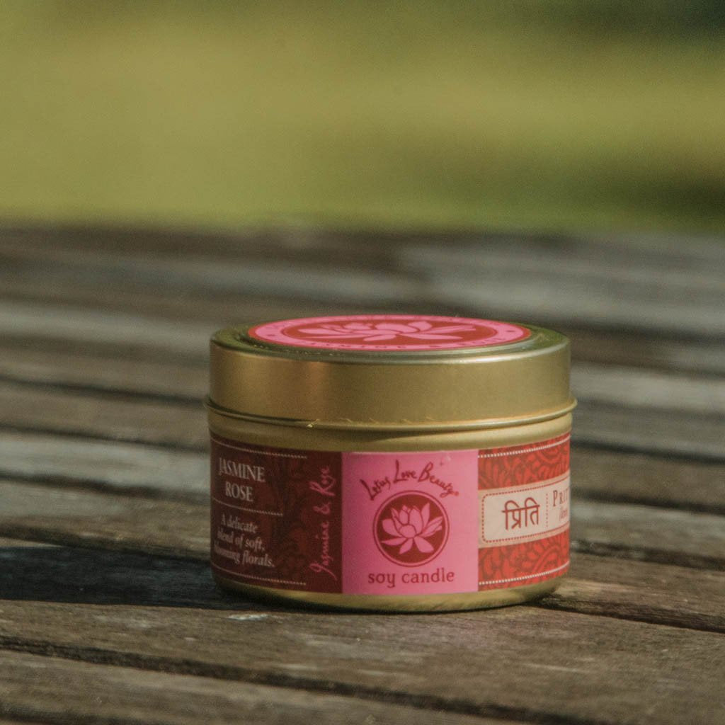 Lotus Love Tin Travel Candle、mySite、topwebapps