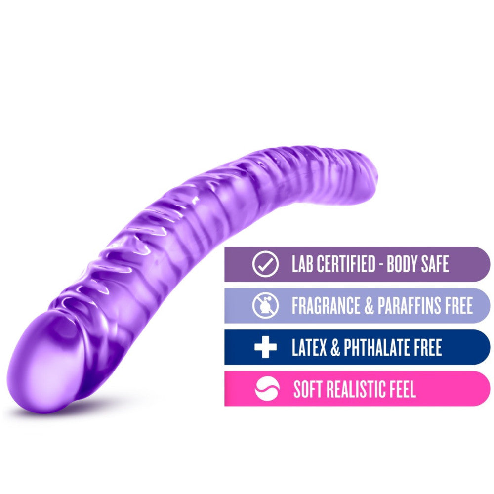 B Yours By Blush® | Purple 18-Inch Long Dildo、mySite、bottomscart