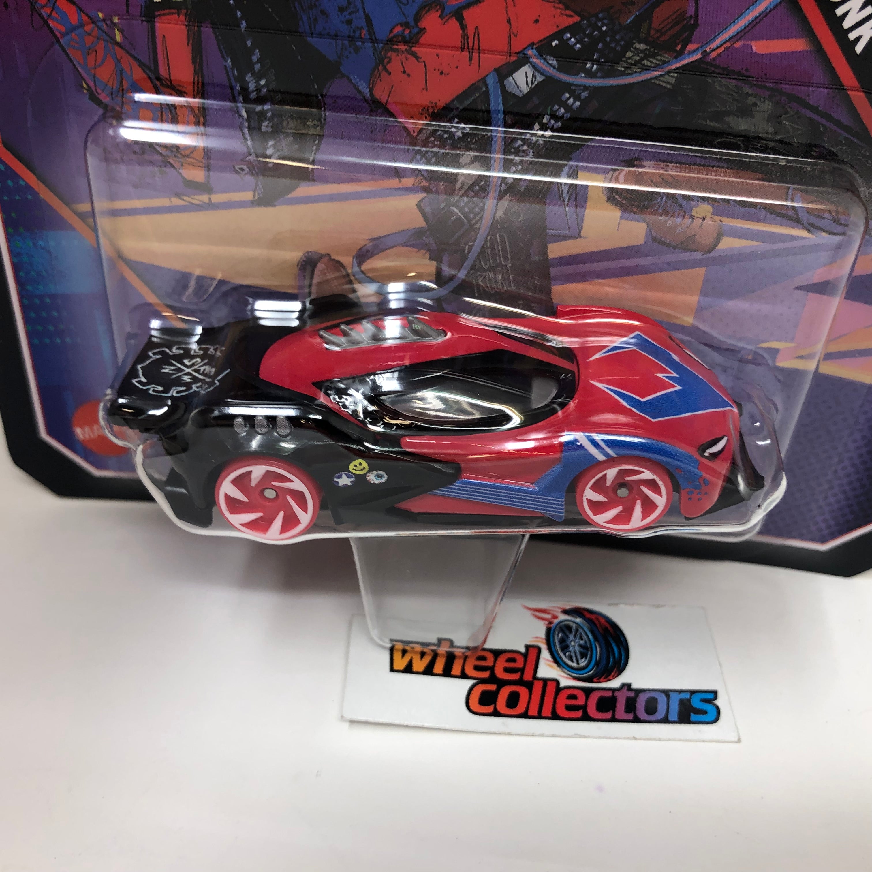 Spider-Punk * 2023 Hot Wheels Character Cars Marvel、mySite、hgirdovlk