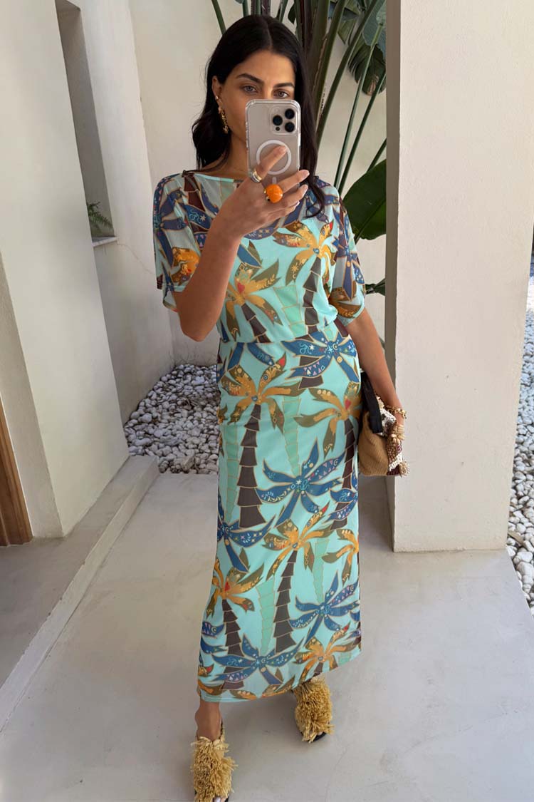 Azura Palms Mesh Tilly Dress、mySite、solidvoid