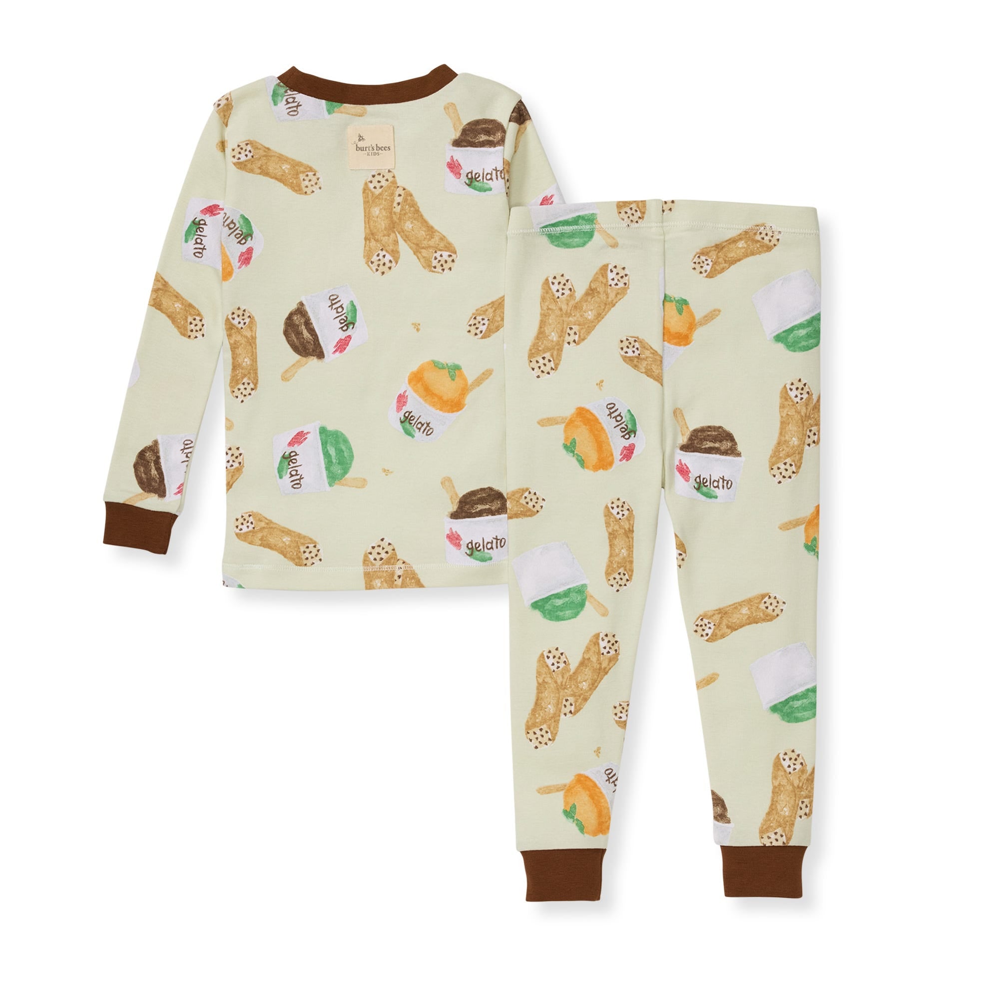 Gelato & Cannoli Organic Cotton Pajamas、mySite、g9winljtr