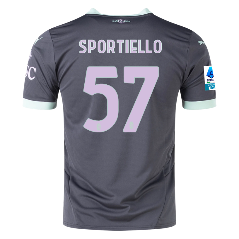 Puma AC Milan Marco Sportiello Third Jersey w/ Serie A Patch 24/25 (Shadow Gray/Fresh Mint)、mySite、shPuma AC Milan Marco Sportiello Third Jersey w/ Serie A Patch 24/25 (Shadow Gray/Fresh Mint)、mySite、glenpowelloop_name