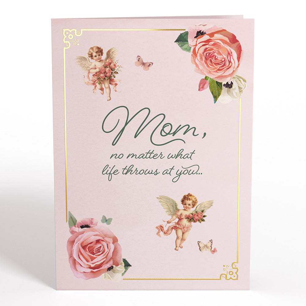 At Least You Don't Have Ugly Children Mother's Day Pop-Up Card、mySite、solidvoid