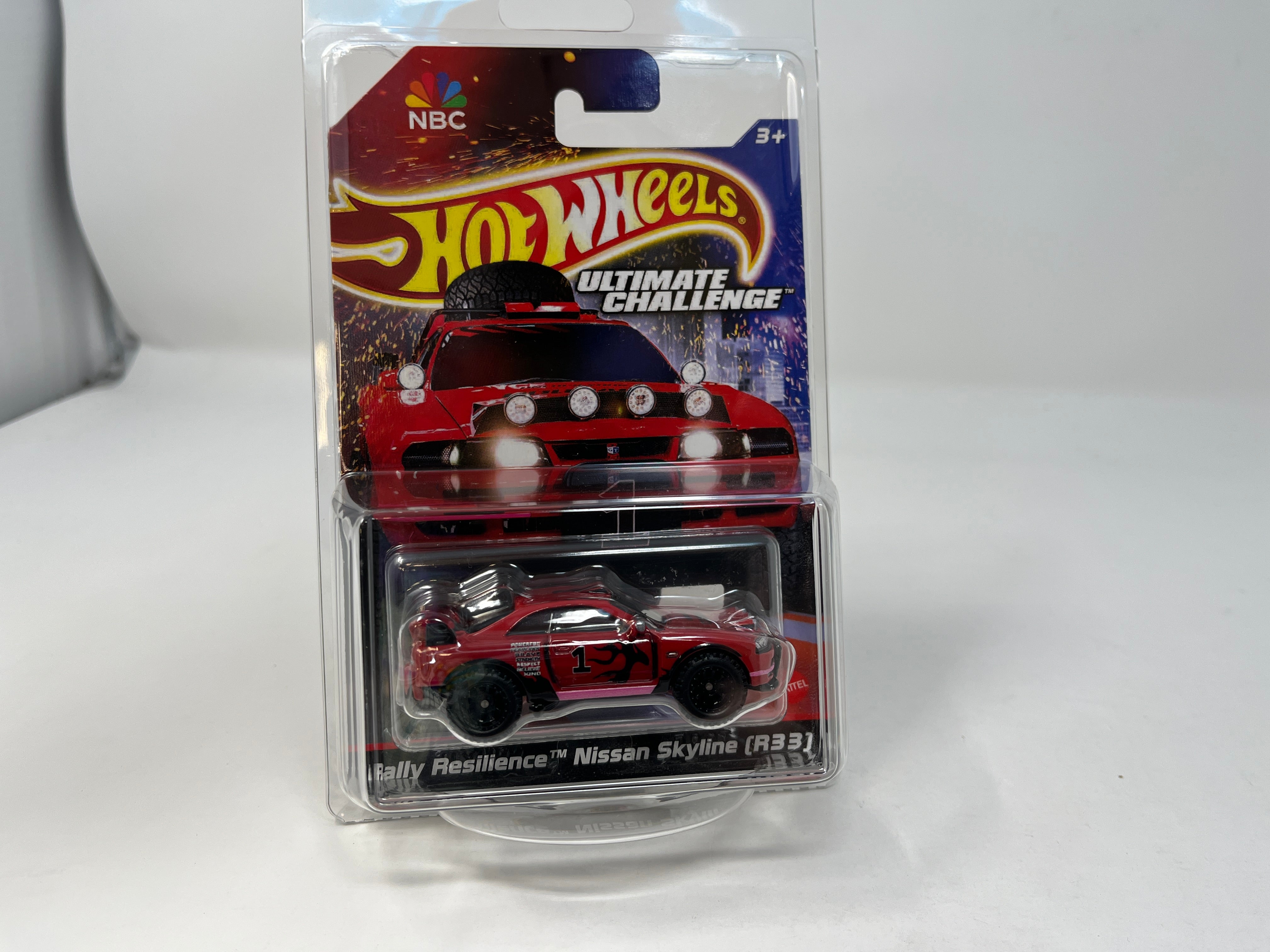 Nissan Skyline R33 * 2024 Hot Wheels Ultimate Challenge NBC TV、mySite、hgirdovlk