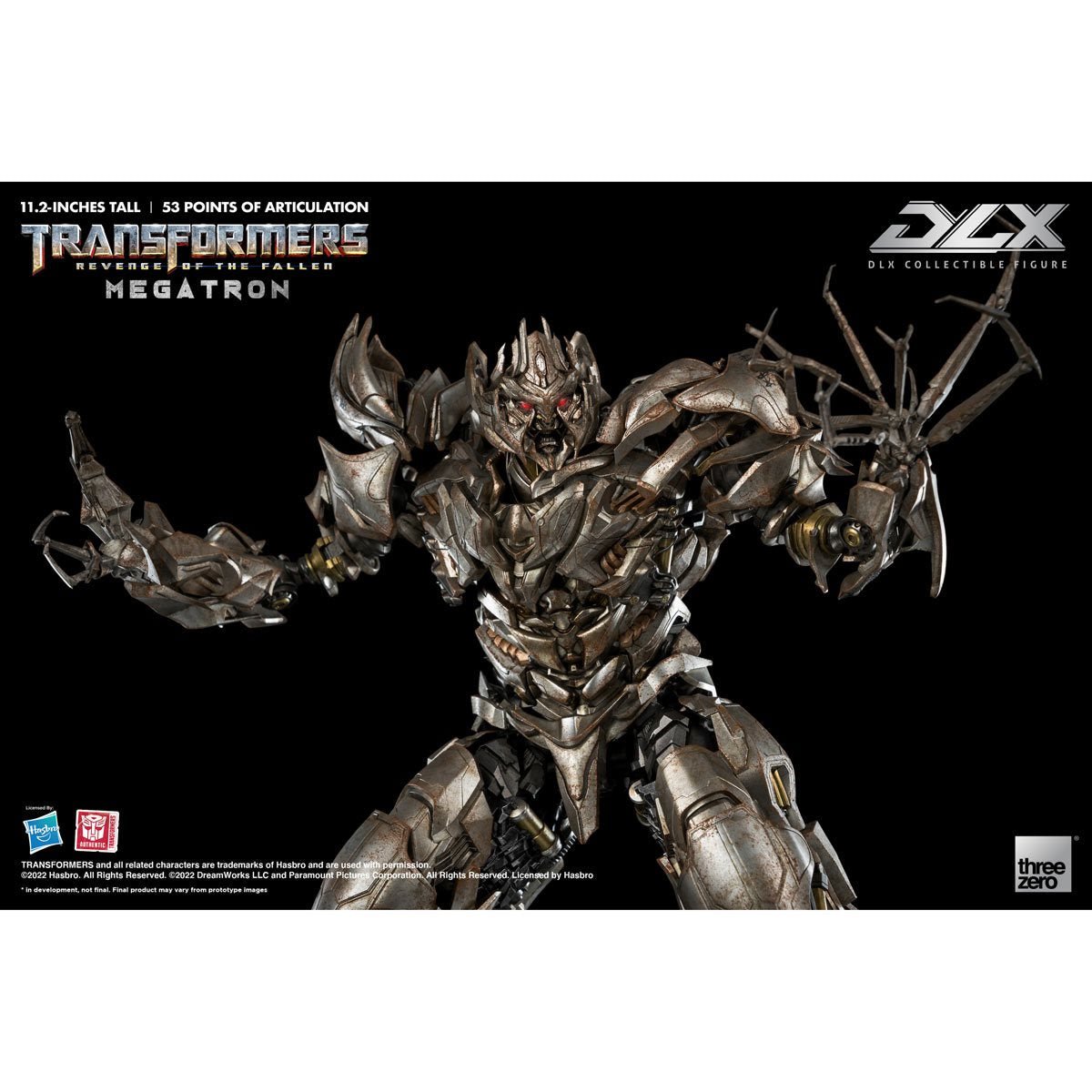 Threezero Transformers Revenge of the Fallen DLX Megatron、mySite、hgirdovlk
