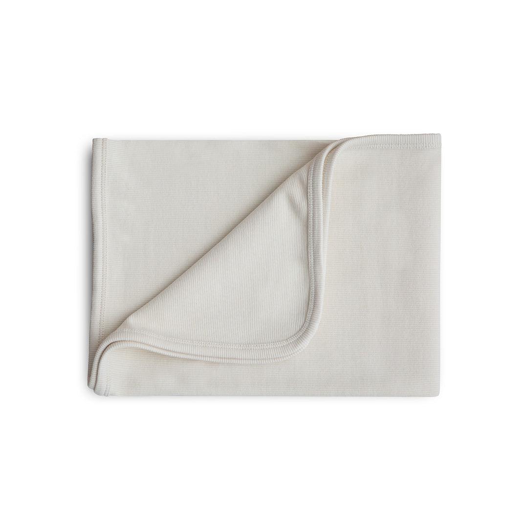  Mushie Ribbed Baby Blanket - Ivory、mySite、merchandisen