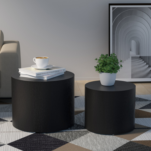 MDF with ash/oak/walnut veneer sidetable/coffee table/end table/ottoman(walnut)、、casual