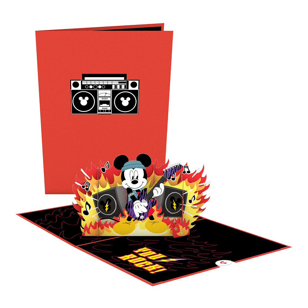 Disney's Mickey Mouse You Rock! Pop-Up Card、mySite、solidvoid