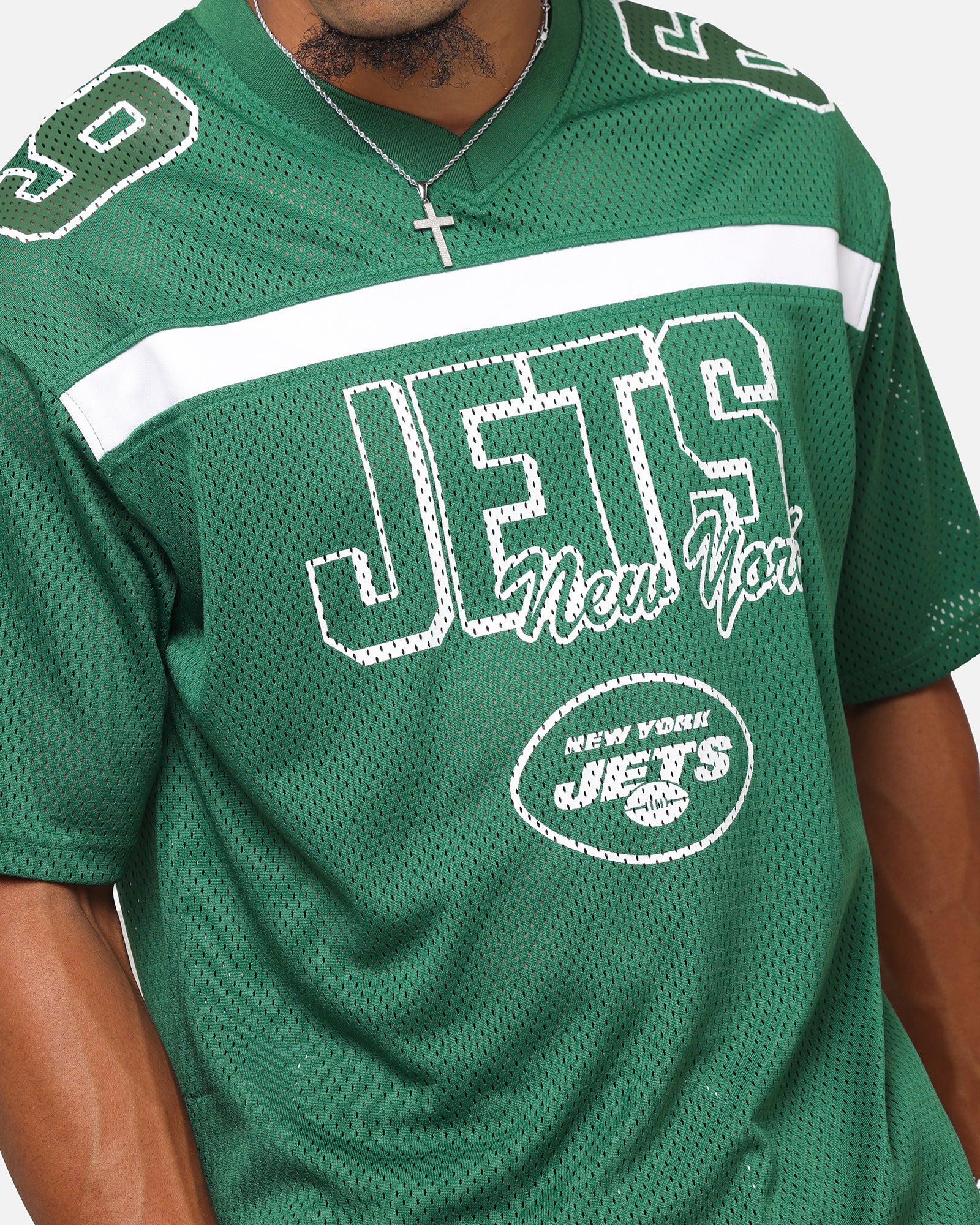 New Era New York Jets NFL Mesh Graphic Jersey Emerald Green、mySite、zt4zffjzw