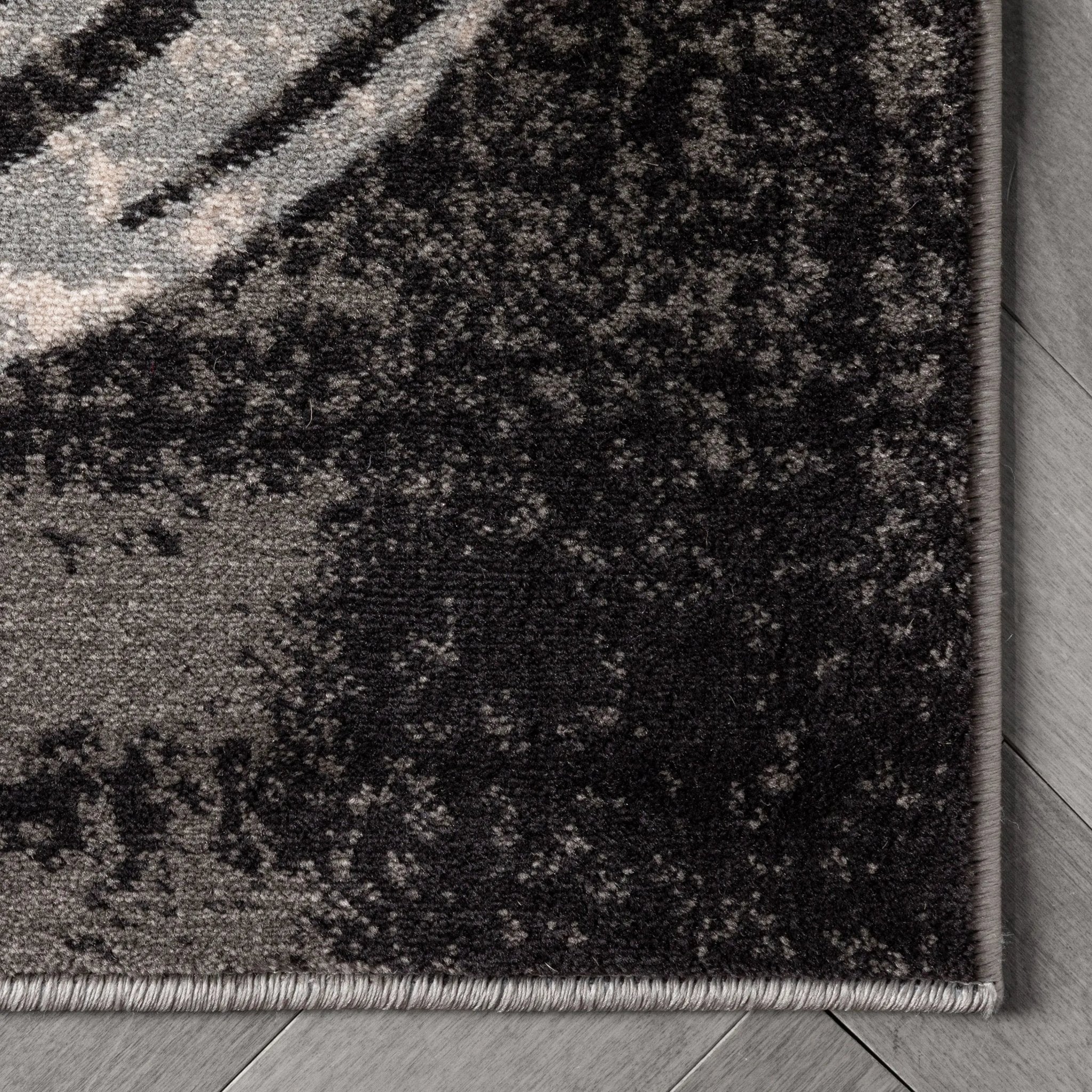 Shai Modern Geometric Grey Green Rug、mySite、gigharbornorthrealestate