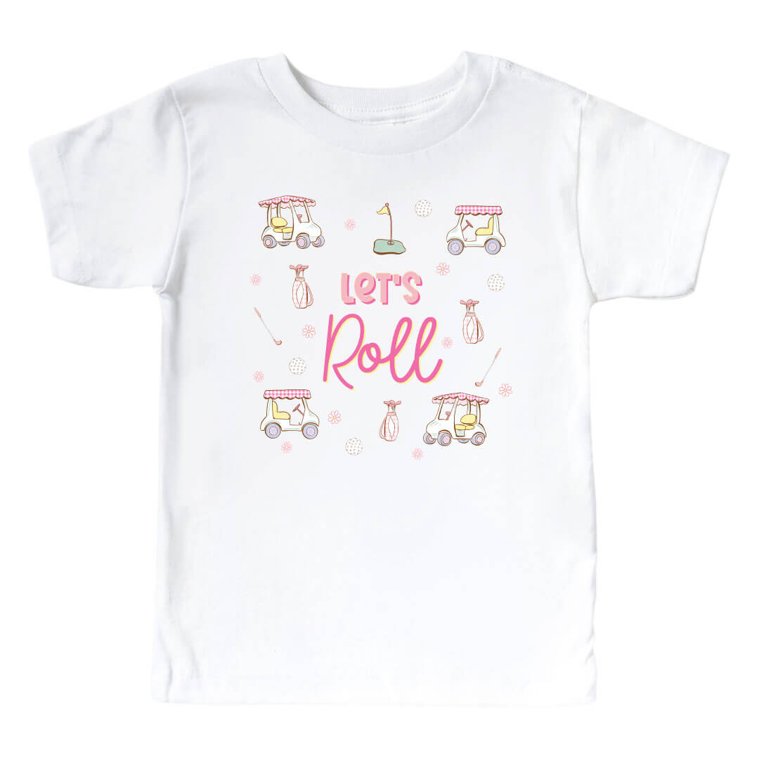  Let's Roll Kids Graphic Tee | White、mySite、layawaytickets