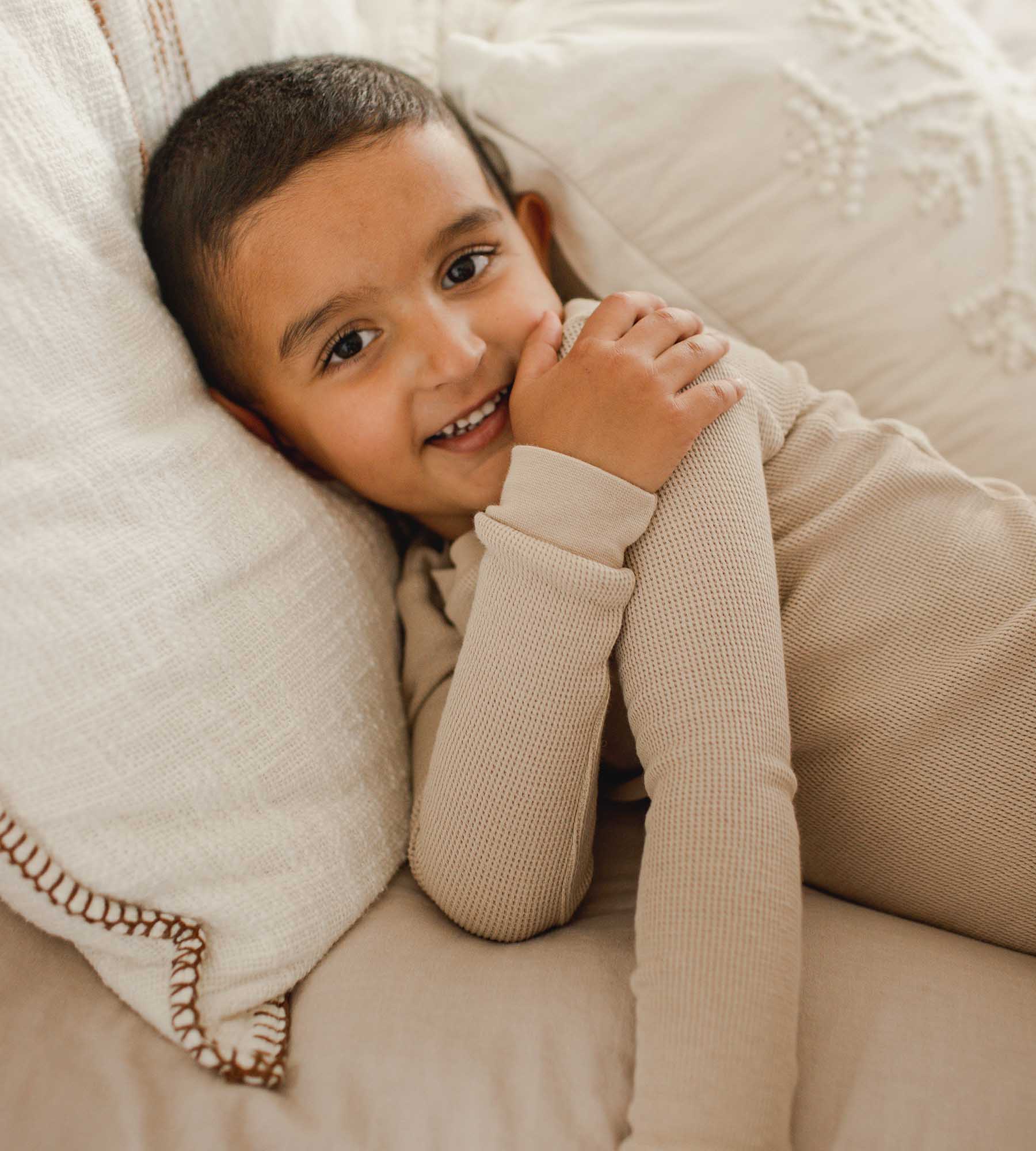  Honeysoft™ Waffle Thermal Pajamas - Delicate Doe、mySite、layawaytickets