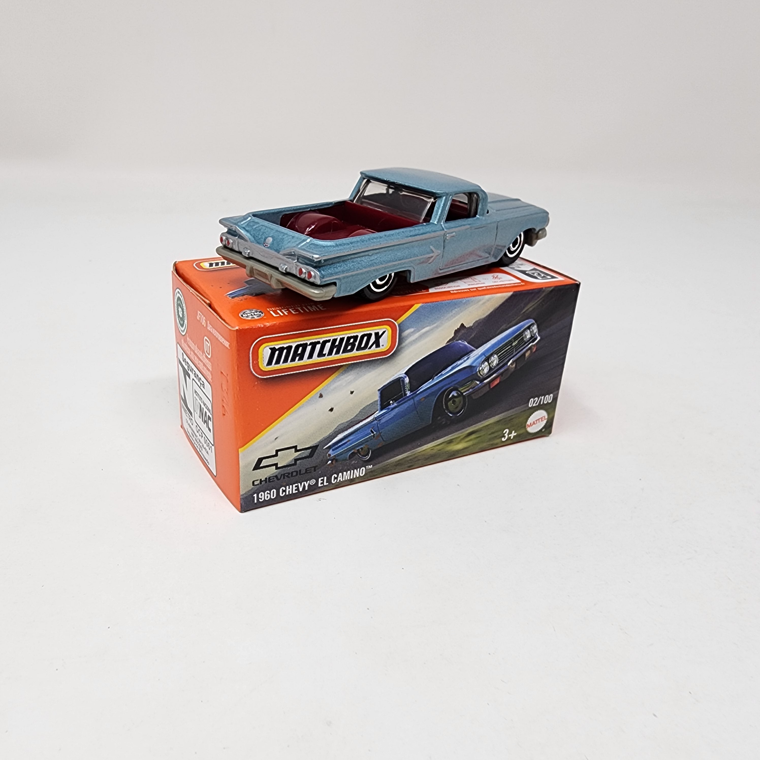 1960 Chevy El Camino #2 * 2025 Matchbox Power Grabs Case A、mySite、hgirdovlk