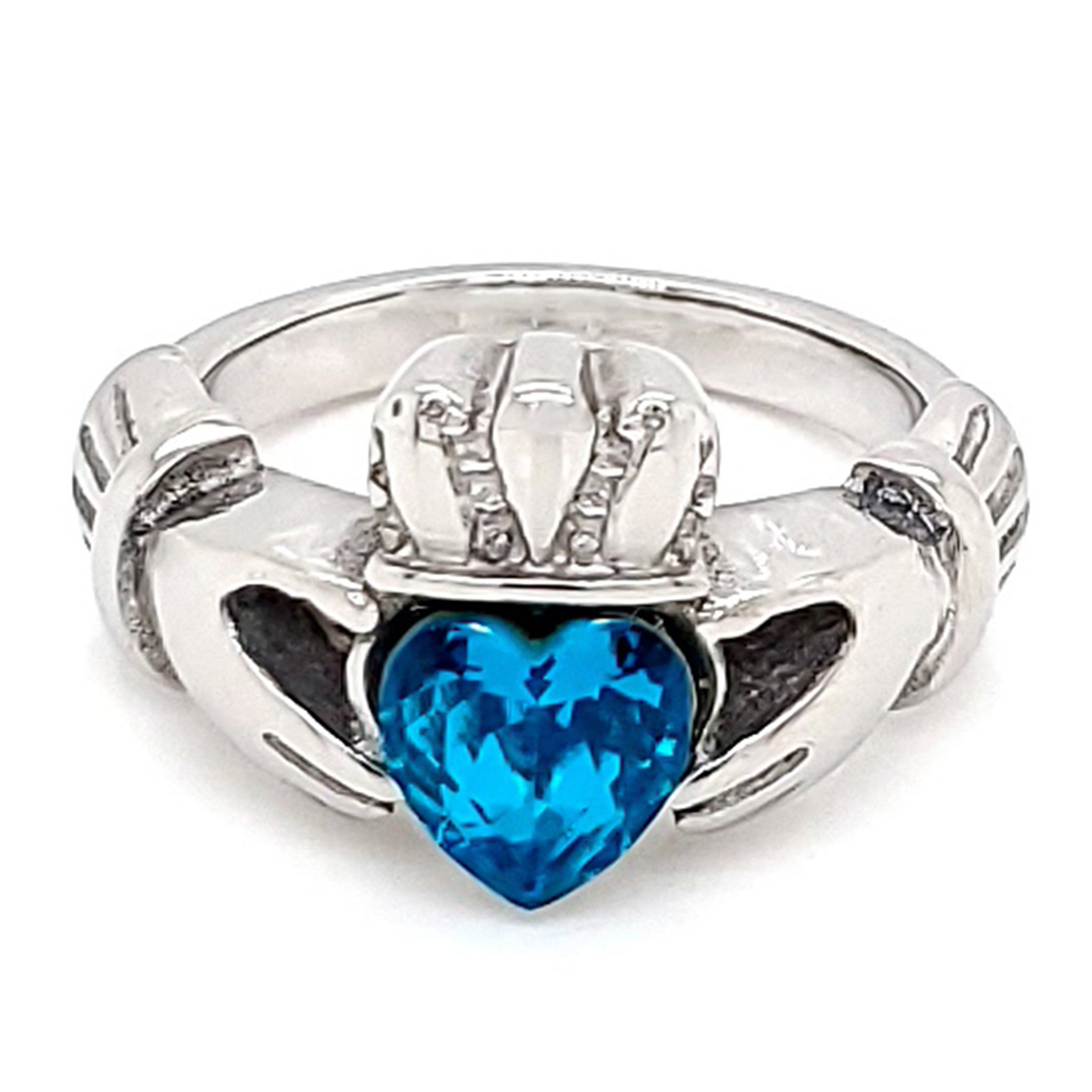 Claddagh Love, Loyalty, & Friendship Birthstone Ring / FBS0001、mySite、dreamappss