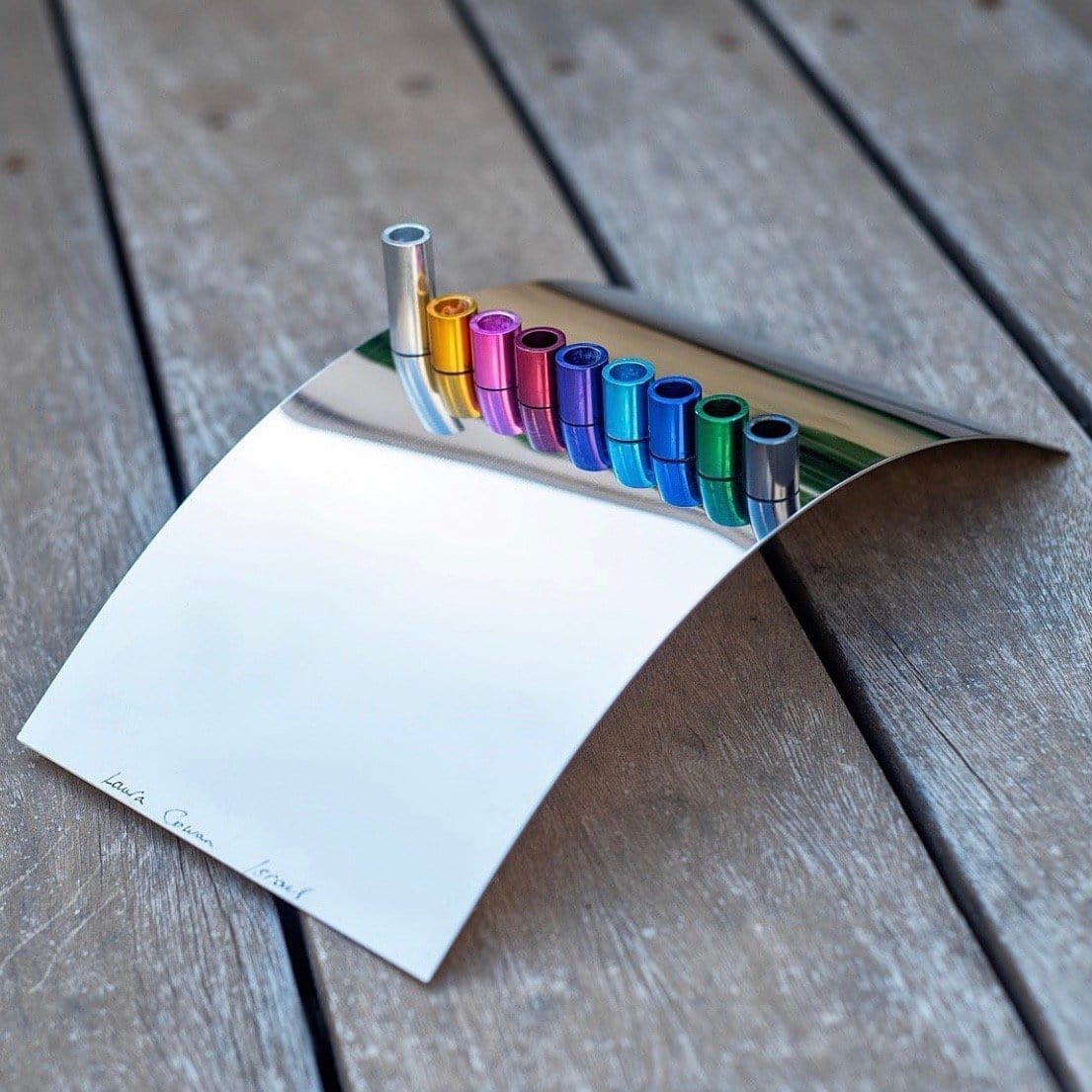 Building Bridges Menorah by Laura Cowan、mySite、topwebapps