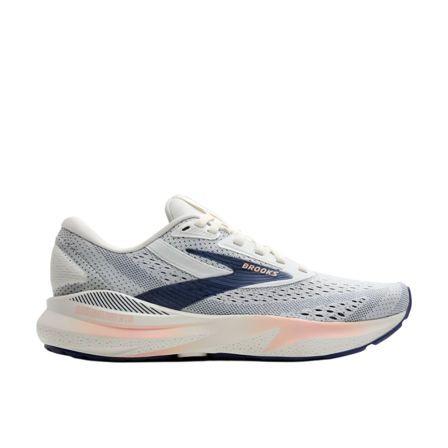  Brooks Women's Adrenaline GTS 24 Lightweight Road Running Shoe - Grey/Blue Ribbon/Peach、mySite、preschool7hills