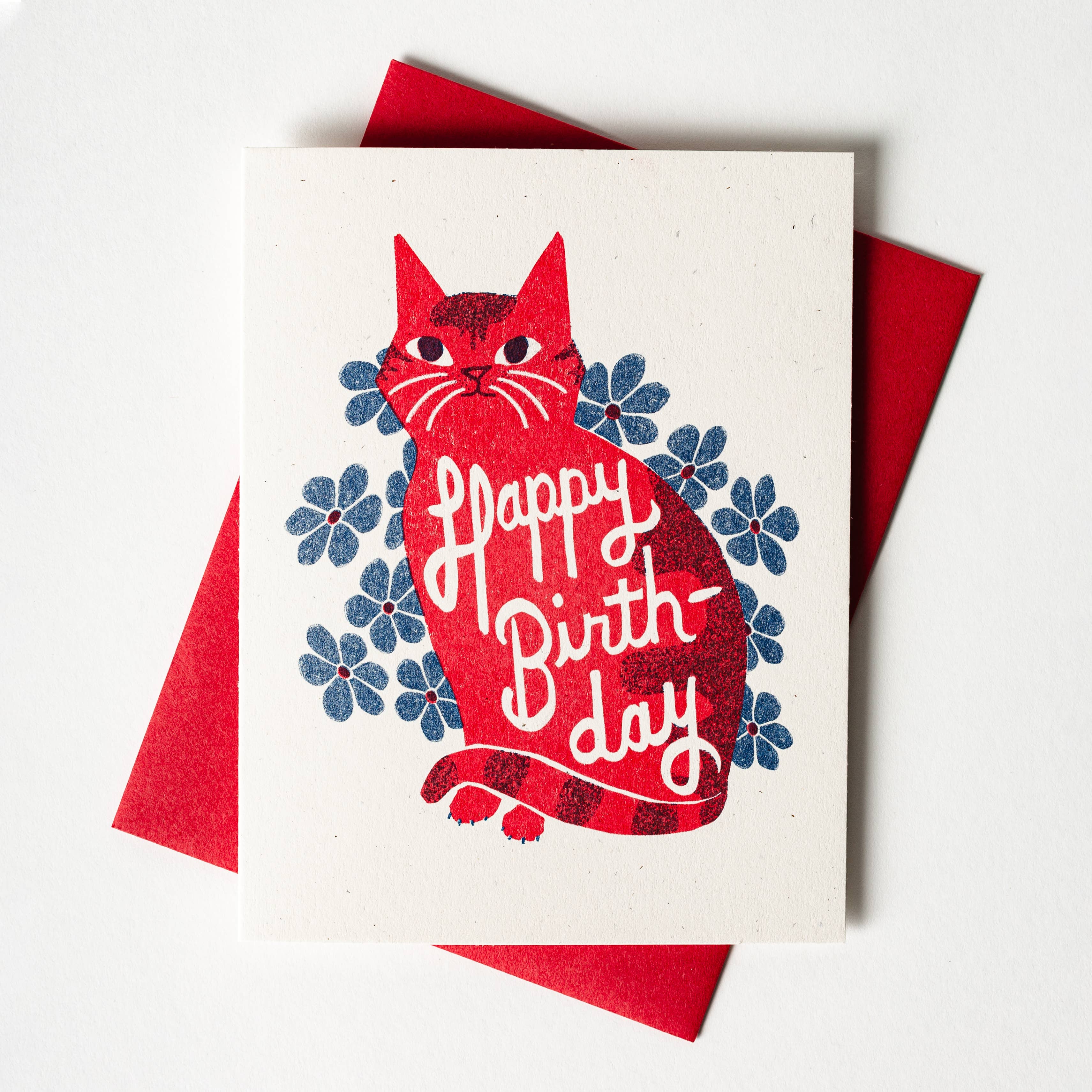 Bromstad Printing Co. - Happy Birth-day - Risograph Card、mySite、garagedoors4me