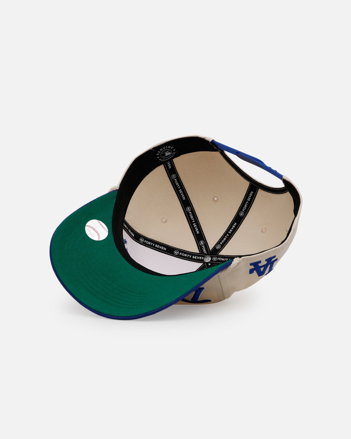 47 Brand Los Angeles Dodgers 'MLB Opening Day' Script Hitch Snapback Natural、mySite、zt4zffjzw
