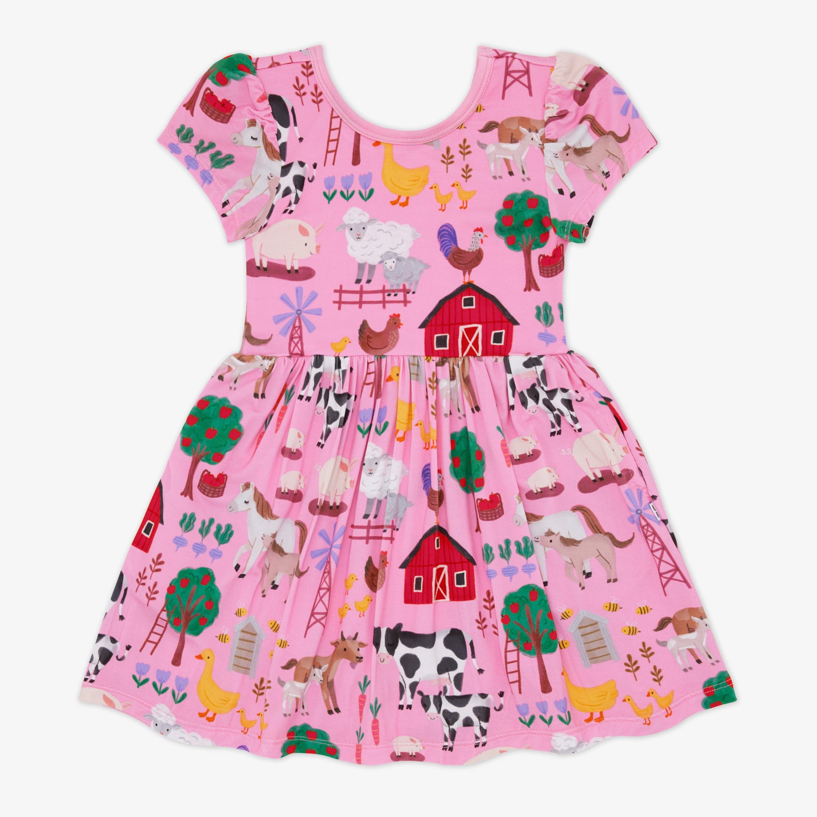 Pink Farm Fam Skater Dress、mySite、g9winljtr