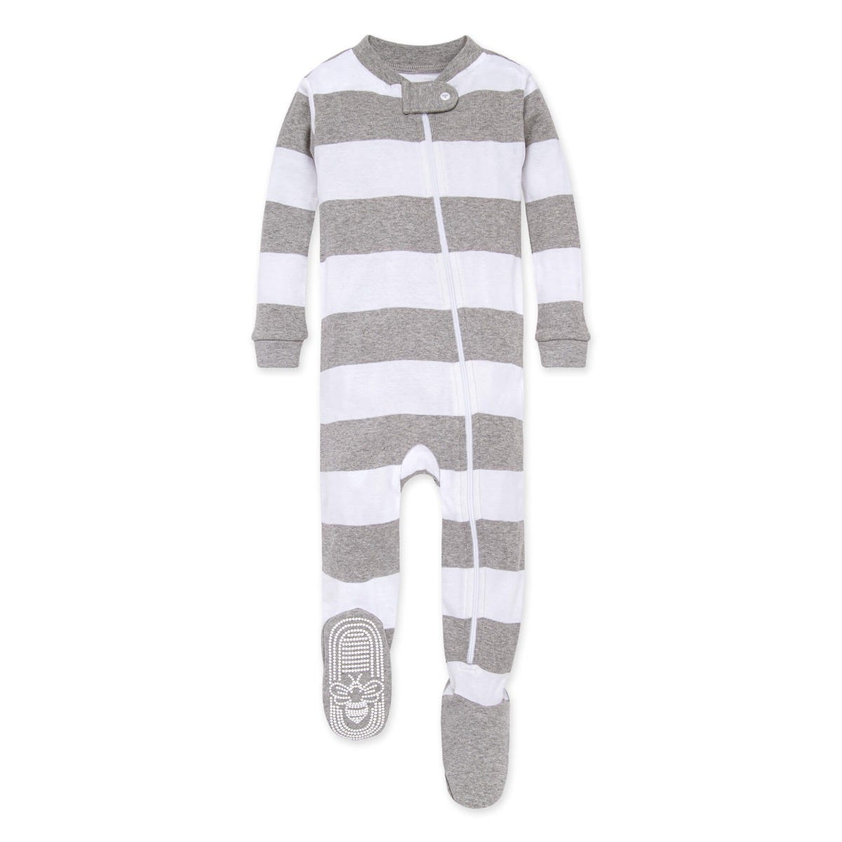  Rugby Stripe Organic Cotton Zip Front Sleeper、mySite、layawaytickets