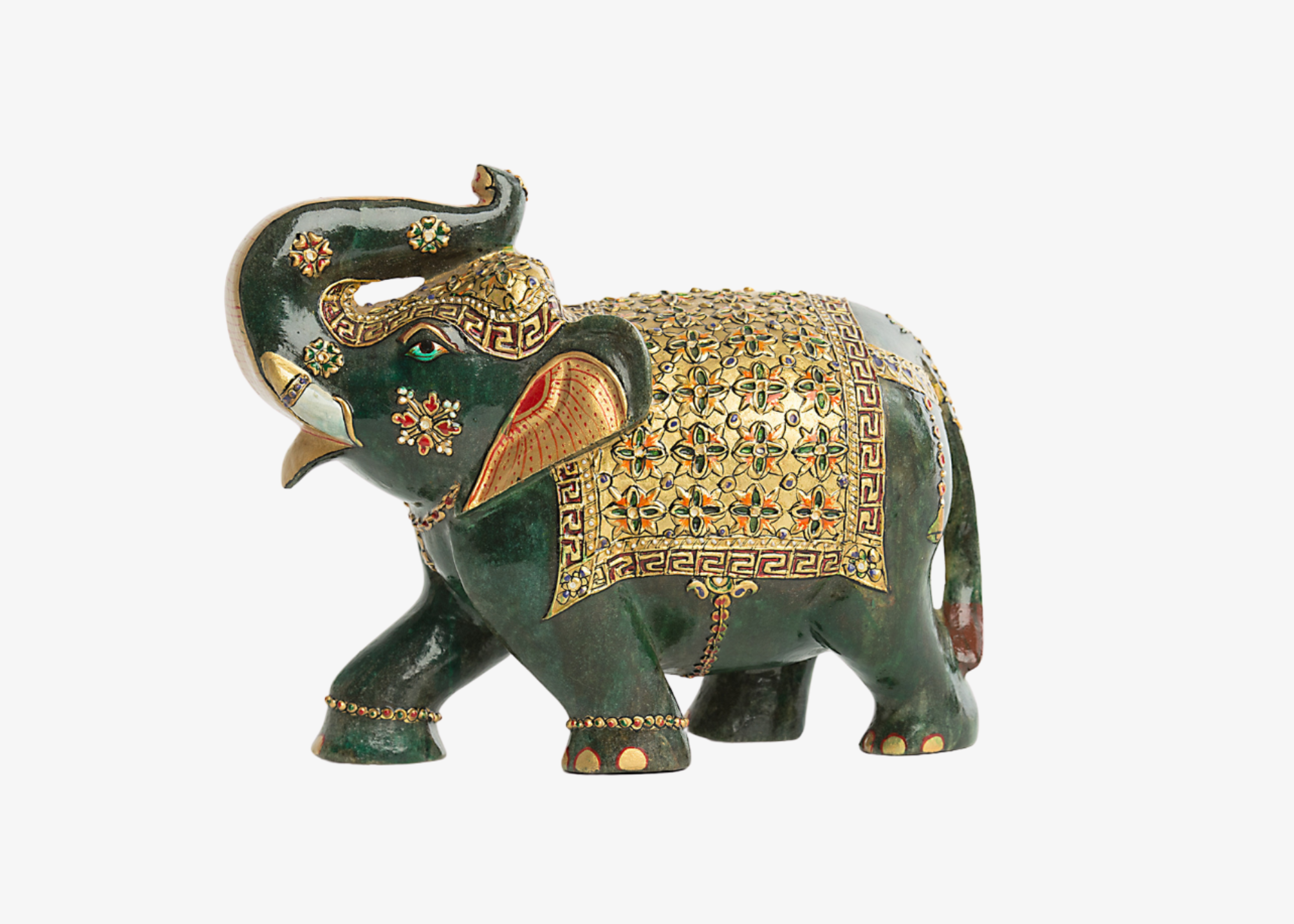 Traditional Jade Elephant (Small, 19cm)、mySite、topwebapps