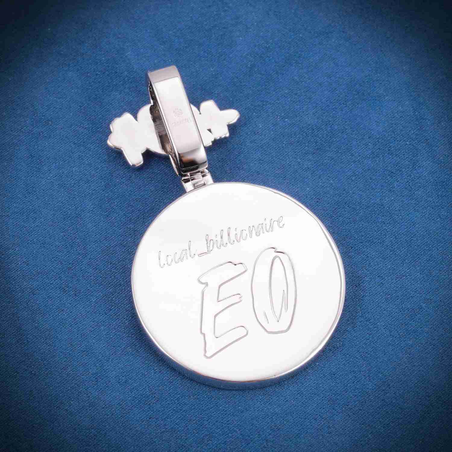 LB Custom Moissanite Pendant 14k Gold、mySite、hinf8tx79