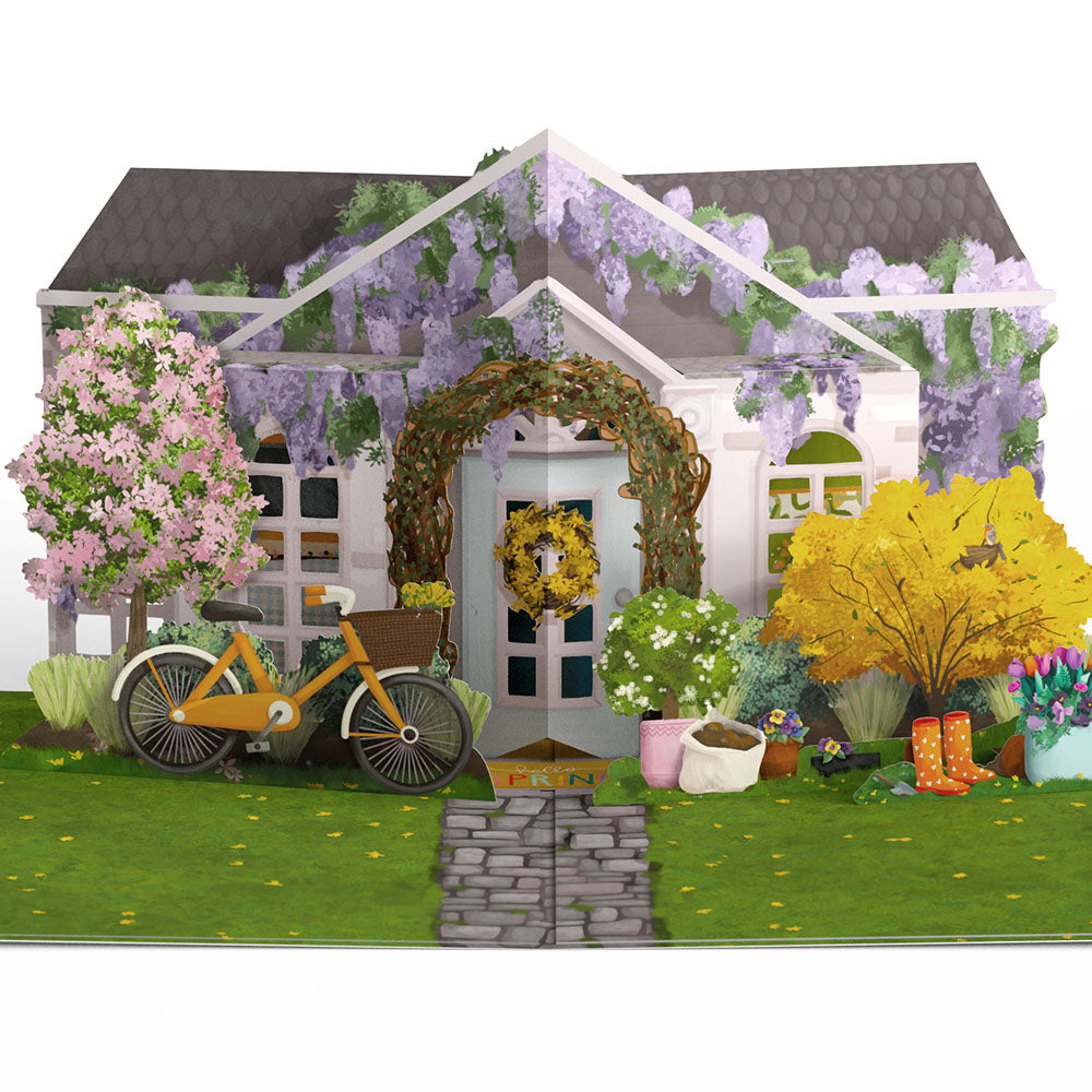 Spring Welcome Pop-Up Card、mySite、solidvoid